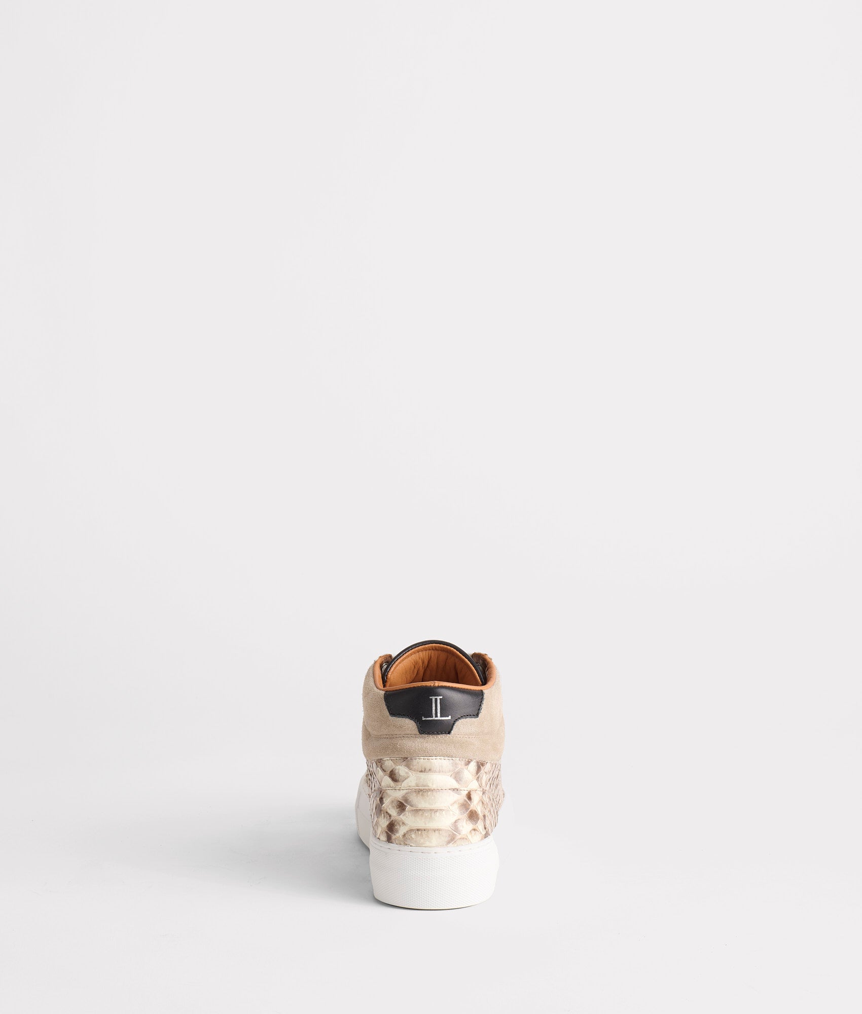 Mosaico High-Top Sneaker :: Black - Image 4