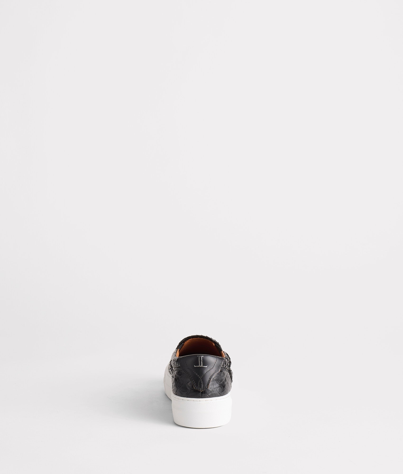 Mosaico Slip On :: Black Python - Image 4