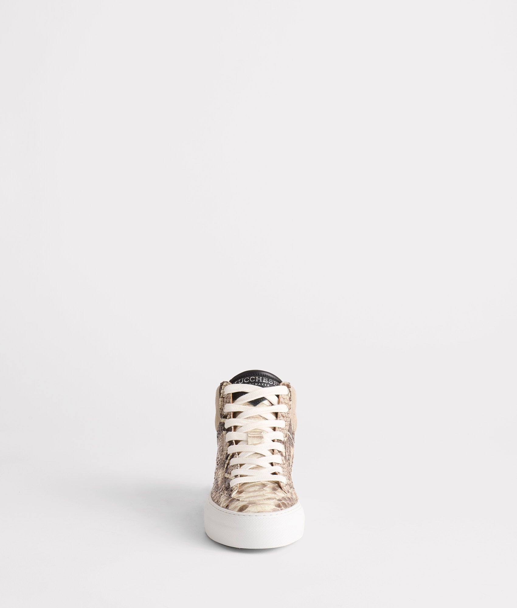 Mosaico High-Top Sneaker :: Black - Image 3