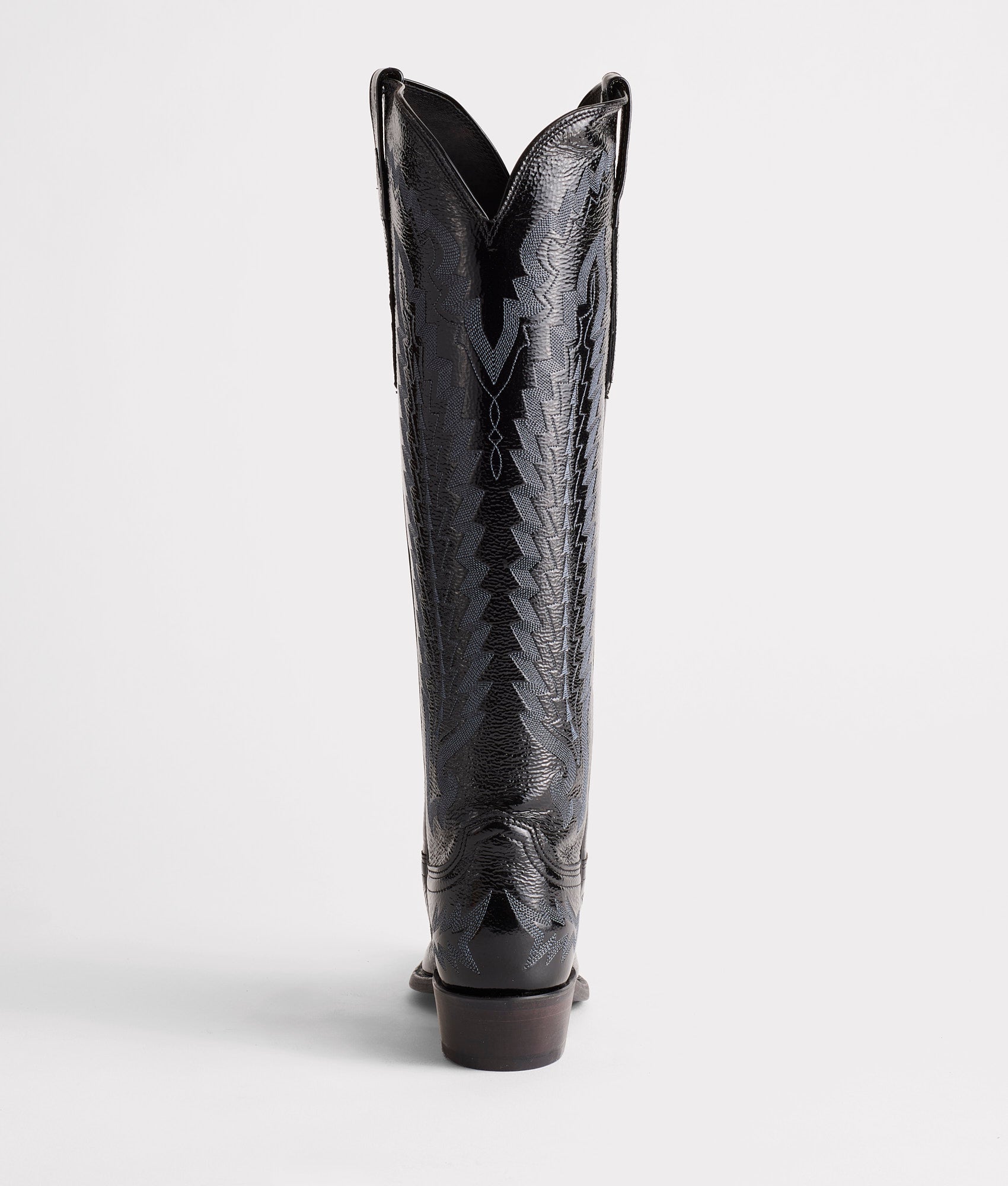 Priscilla :: Crinkle Patent Black - Image 4