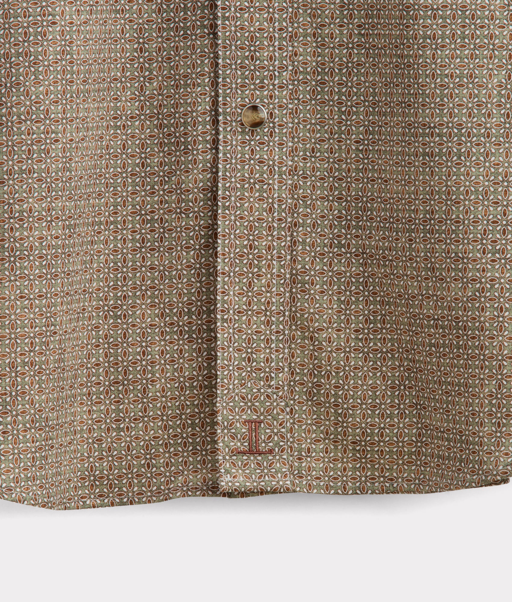 El Paso :: Olive/Brick/White Floral - Image 9