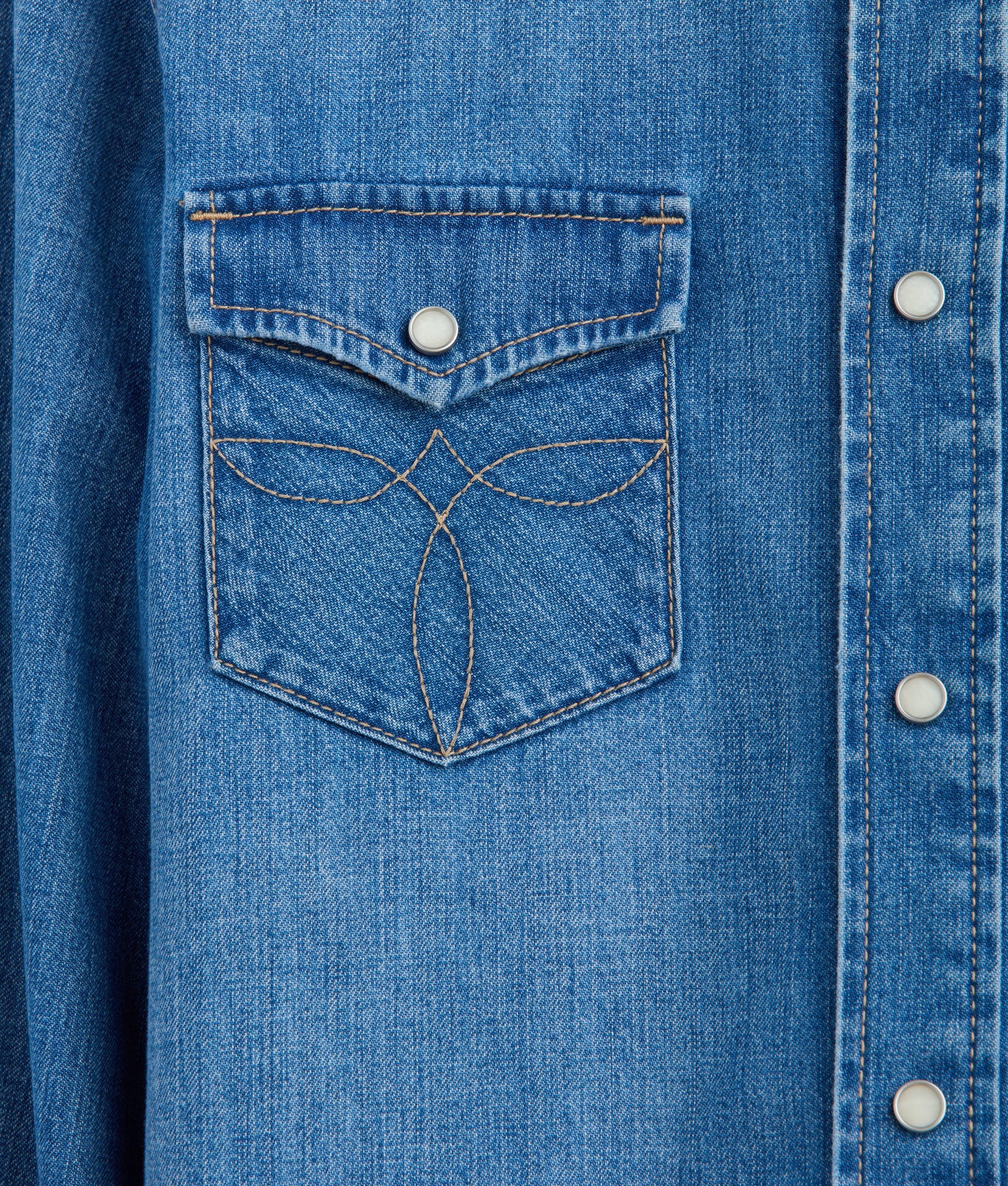 Jacob Men's Shirt :: Lone Star Blue - Image 8