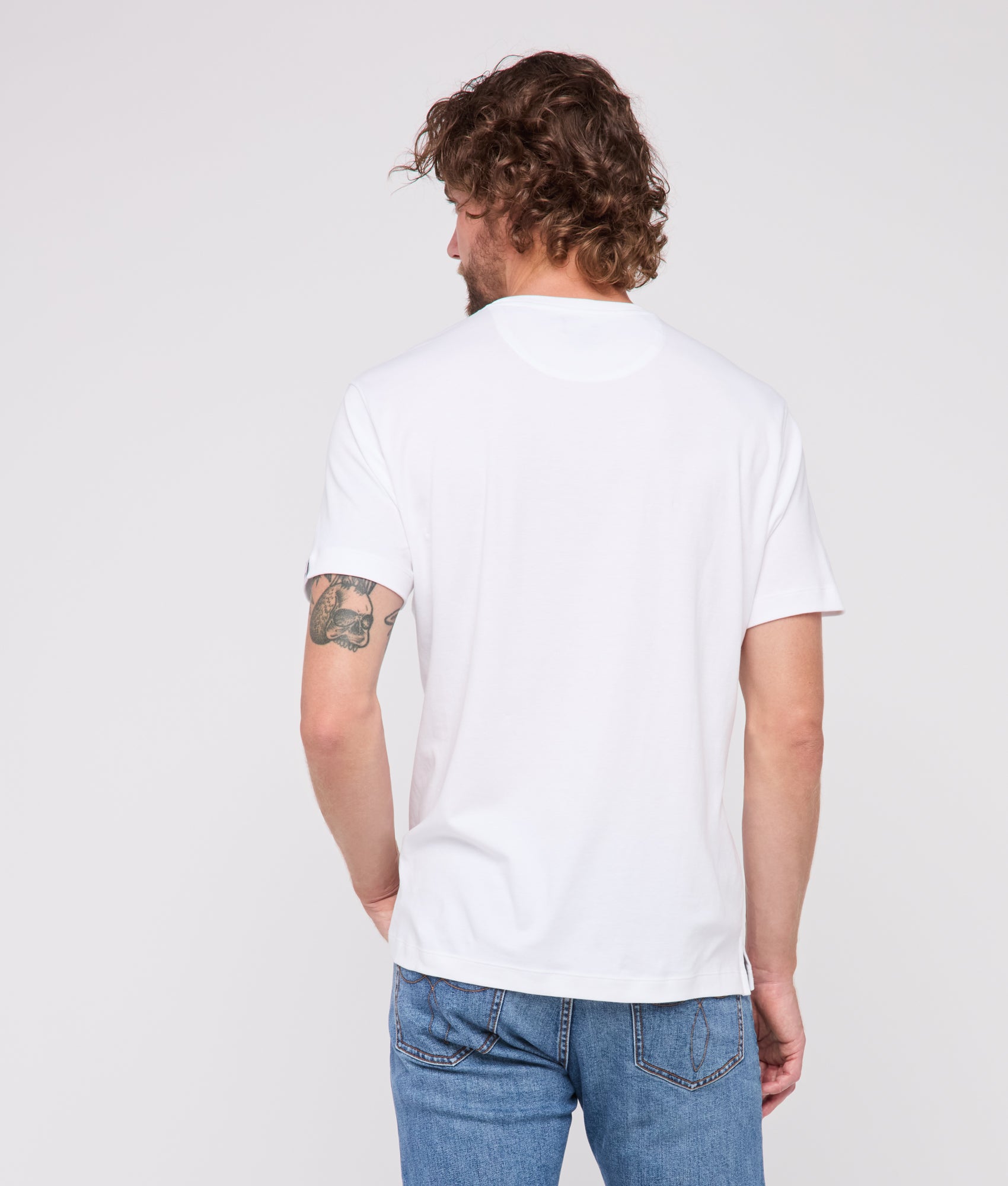Lucchese x Parker McCollum Pima Cotton Tee :: White - Image 9