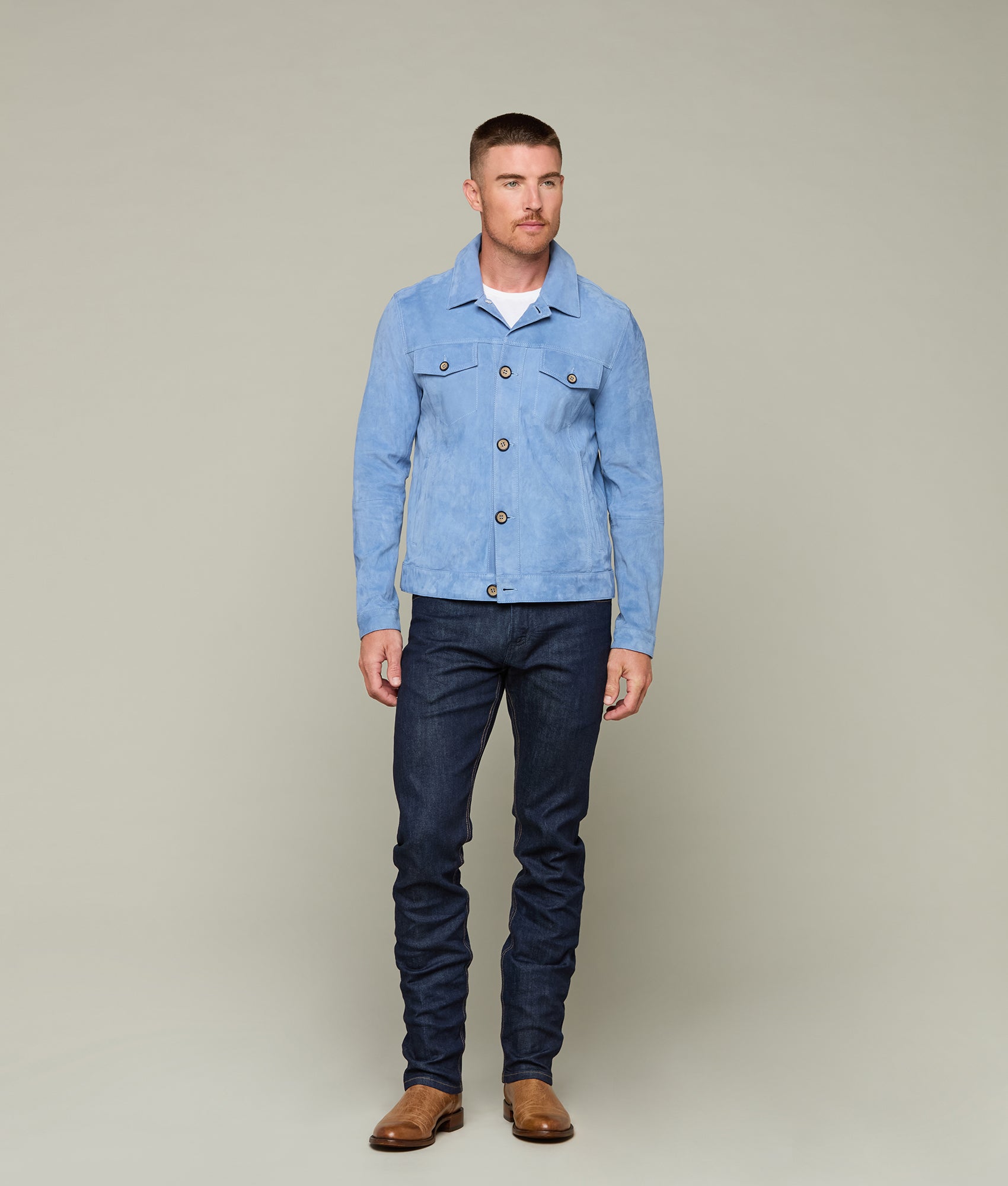 Big Sky Jacket :: Sky Blue - Image 4