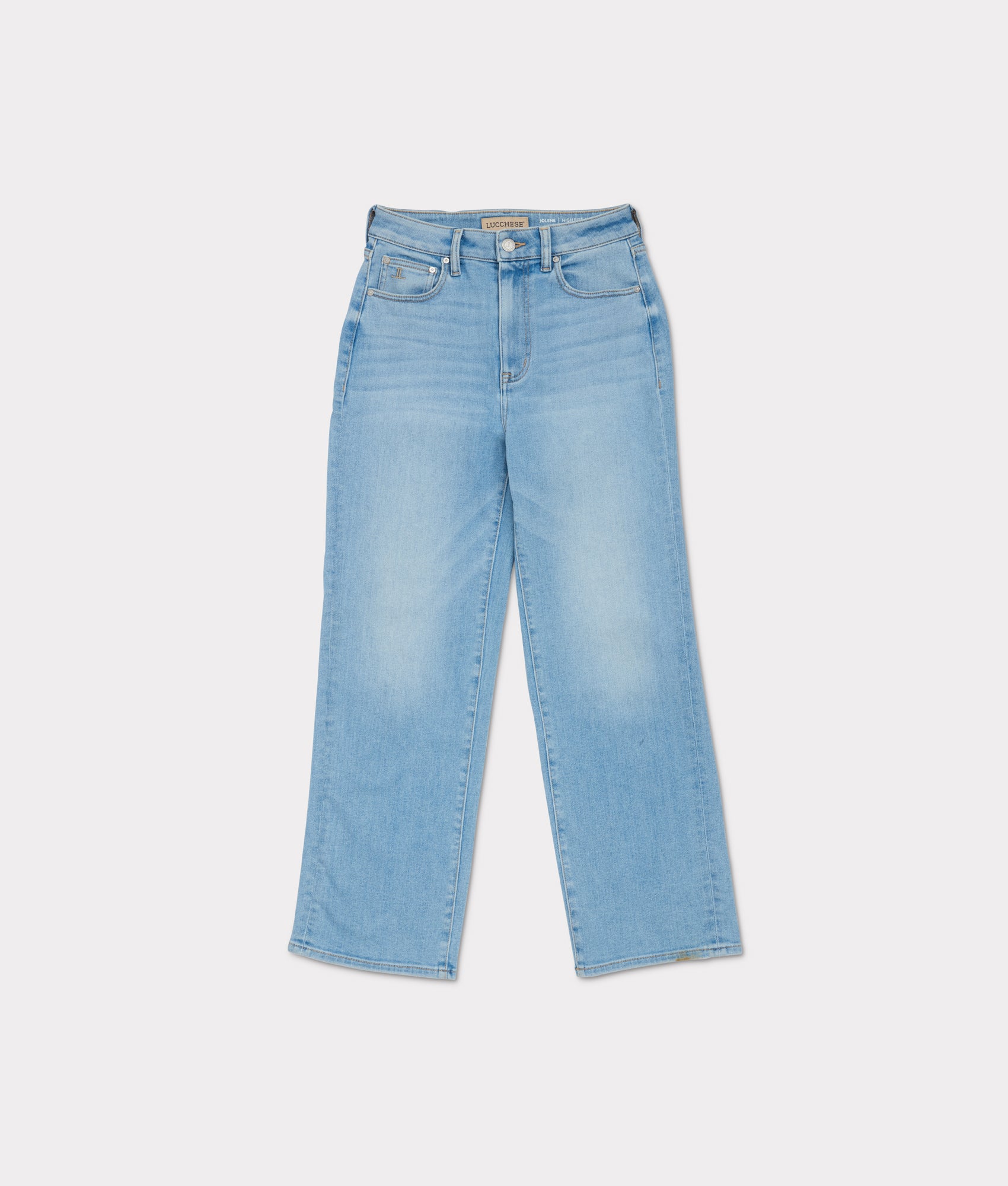 Jolene High-Rise Straight Leg Jean :: Prairie