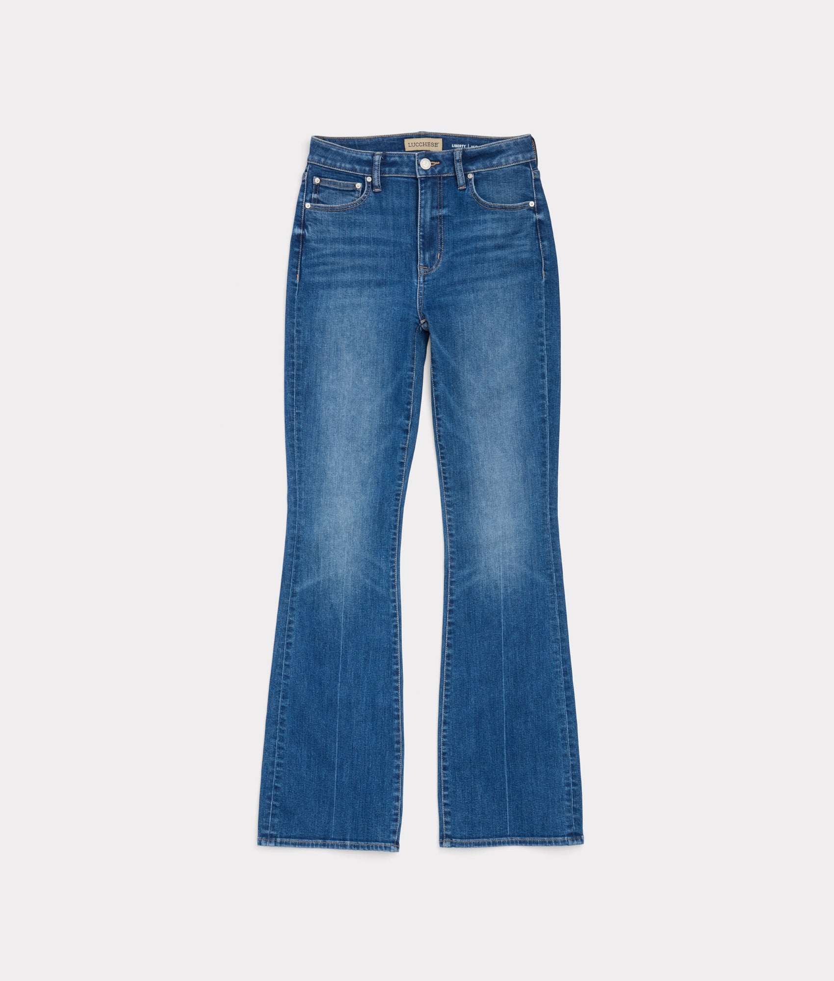 Liberty Mid-Rise Bootcut Jean :: Rustic