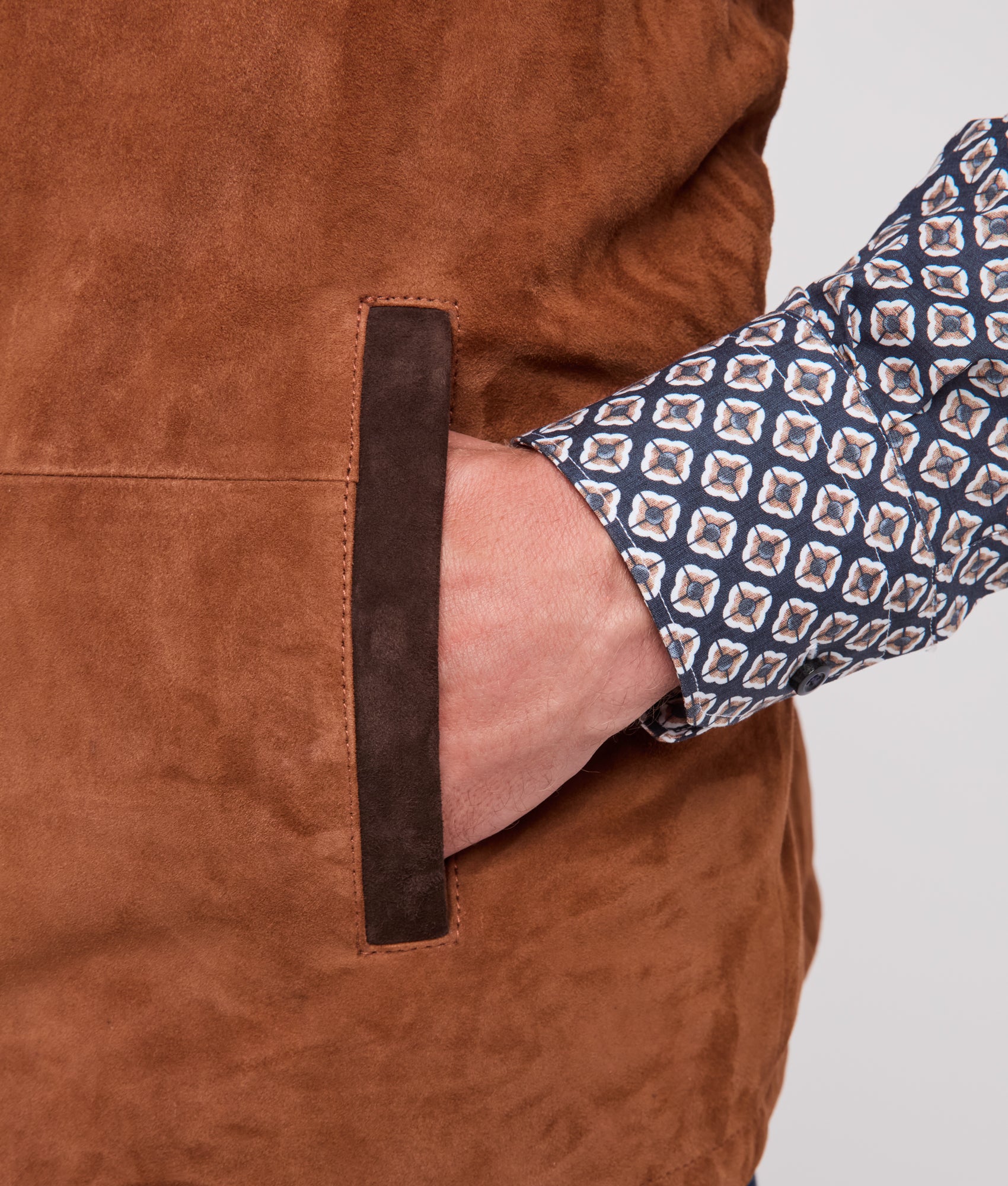 Rit Two-Tone Vest :: Brown - Image 12