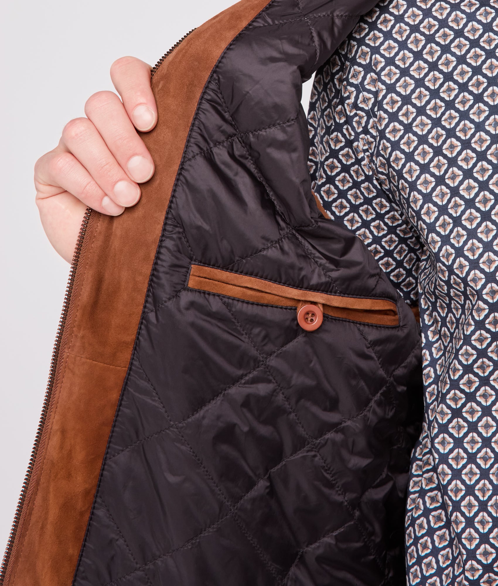 Rit Two-Tone Vest :: Brown - Image 13