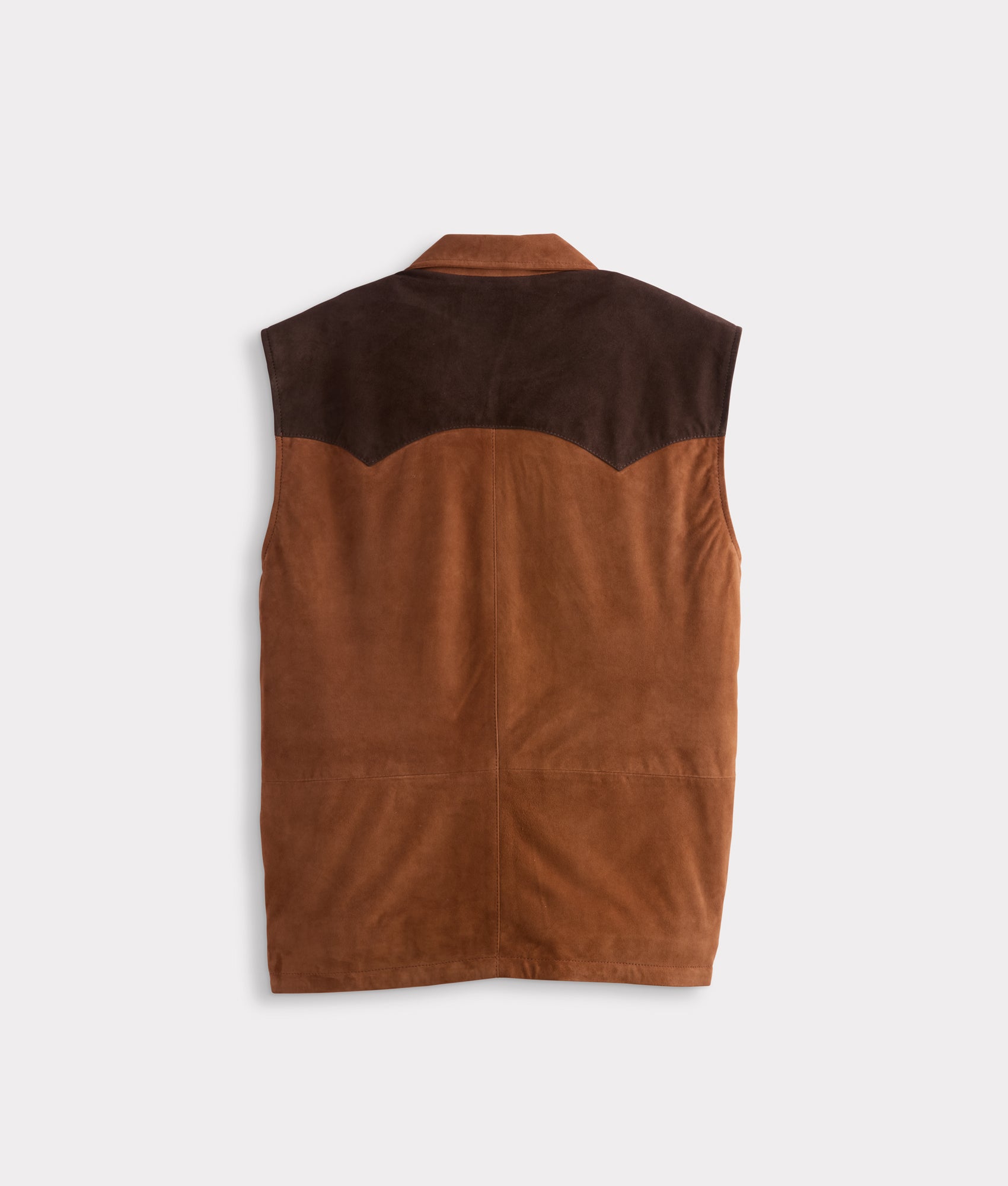 Rit Two-Tone Vest :: Brown - Image 6