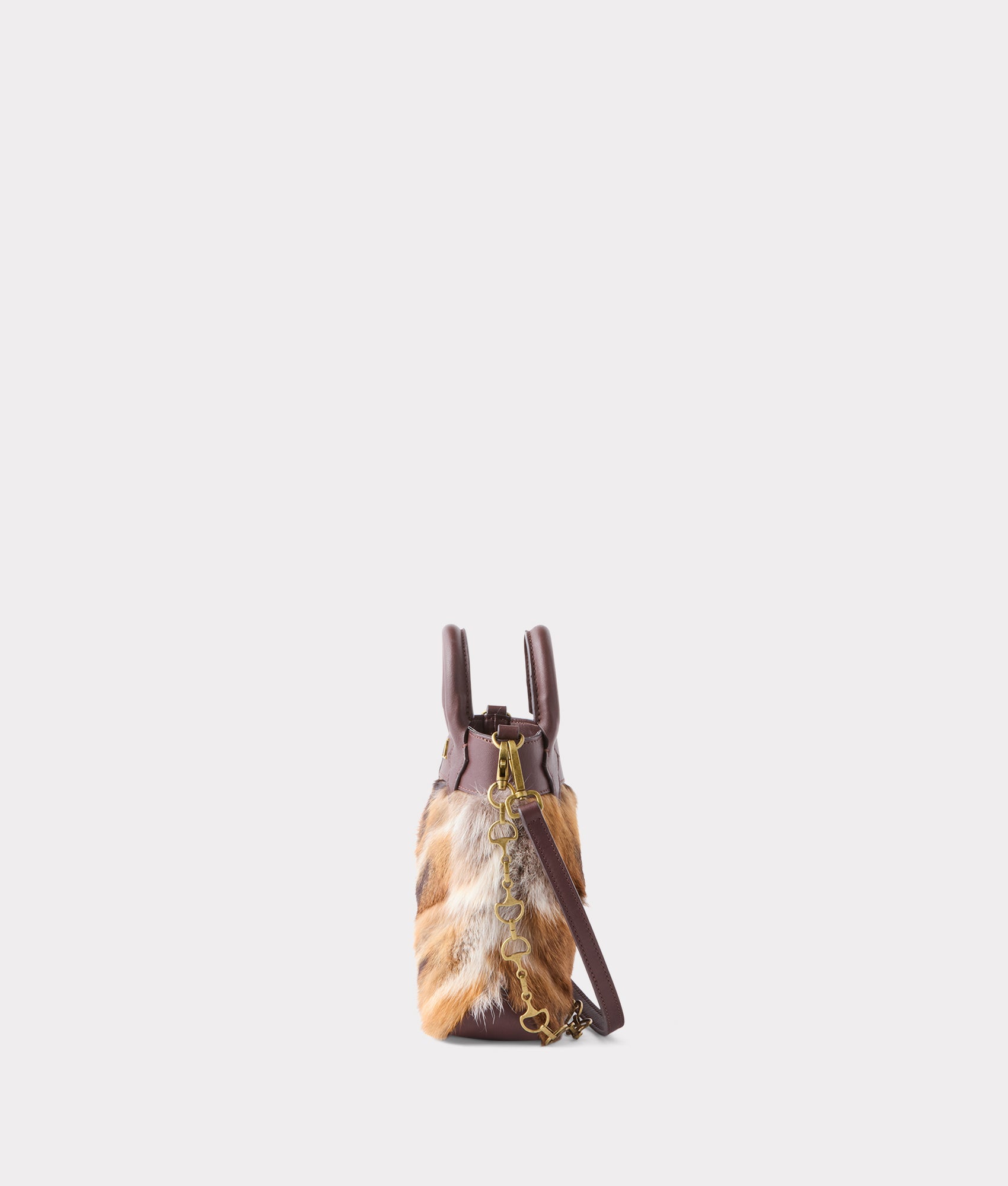 Mini Lola Fur Shopper :: Brown - Image 17