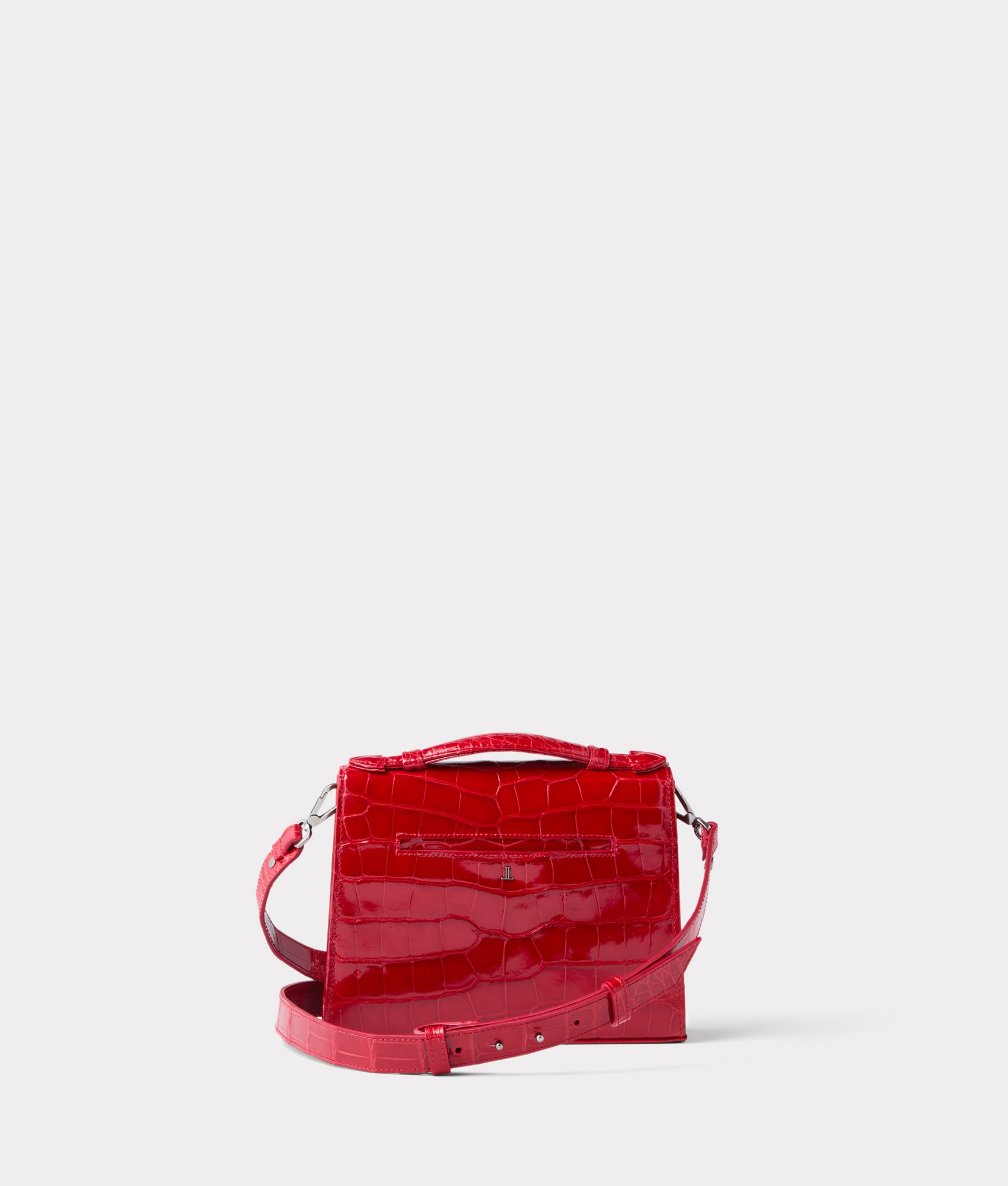 Dolly Exotic Western Satchel :: Cherry Red - Image 9