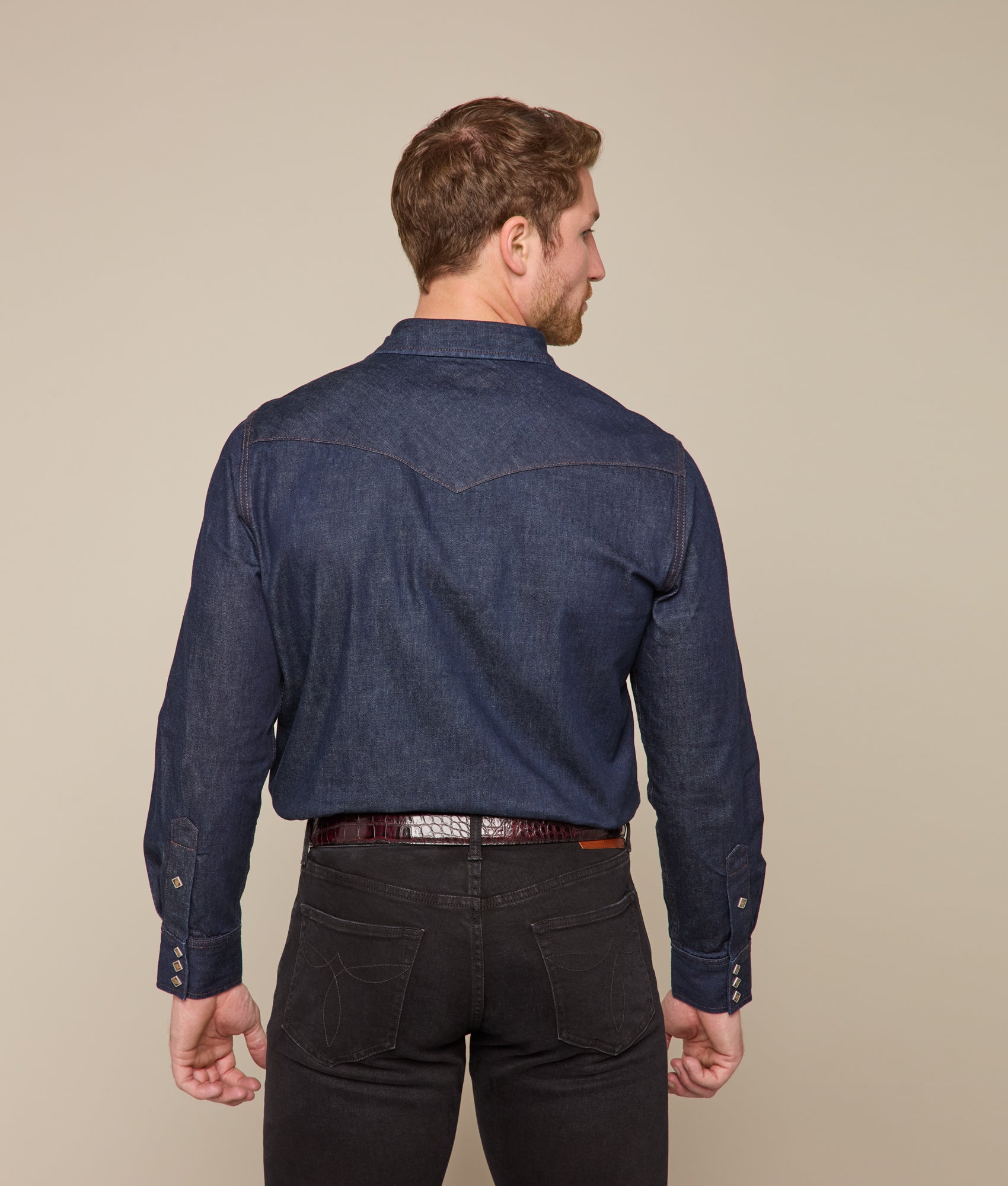 Sawyer Sawtooth Pocket Shirt :: Midnight - Image 13