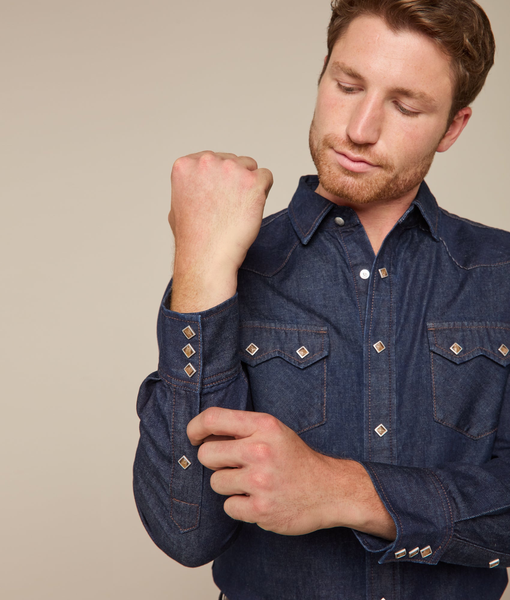 Sawyer Sawtooth Pocket Shirt :: Midnight - Image 9