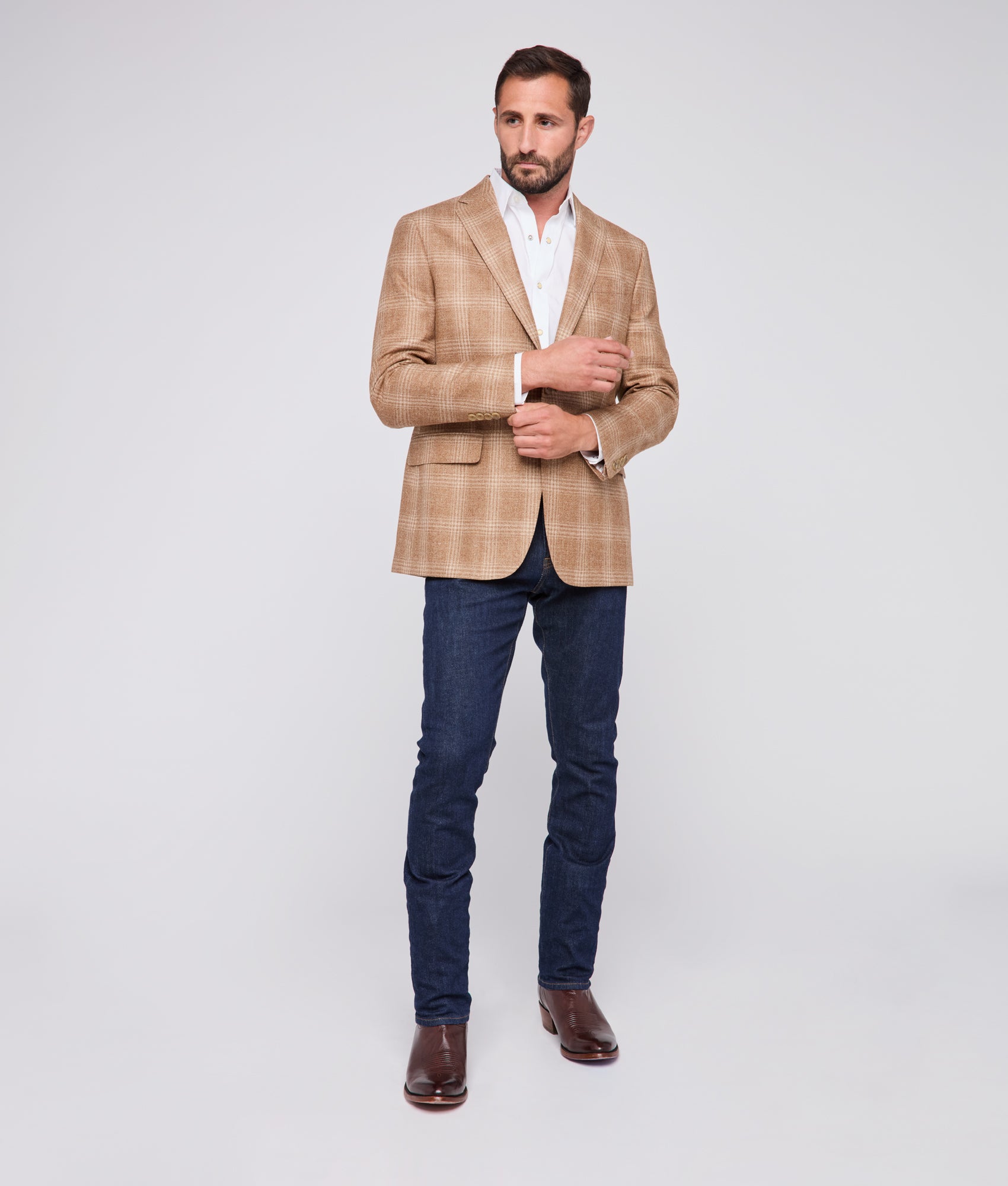 Lucchese Sport Coat :: Caramel - Image 5