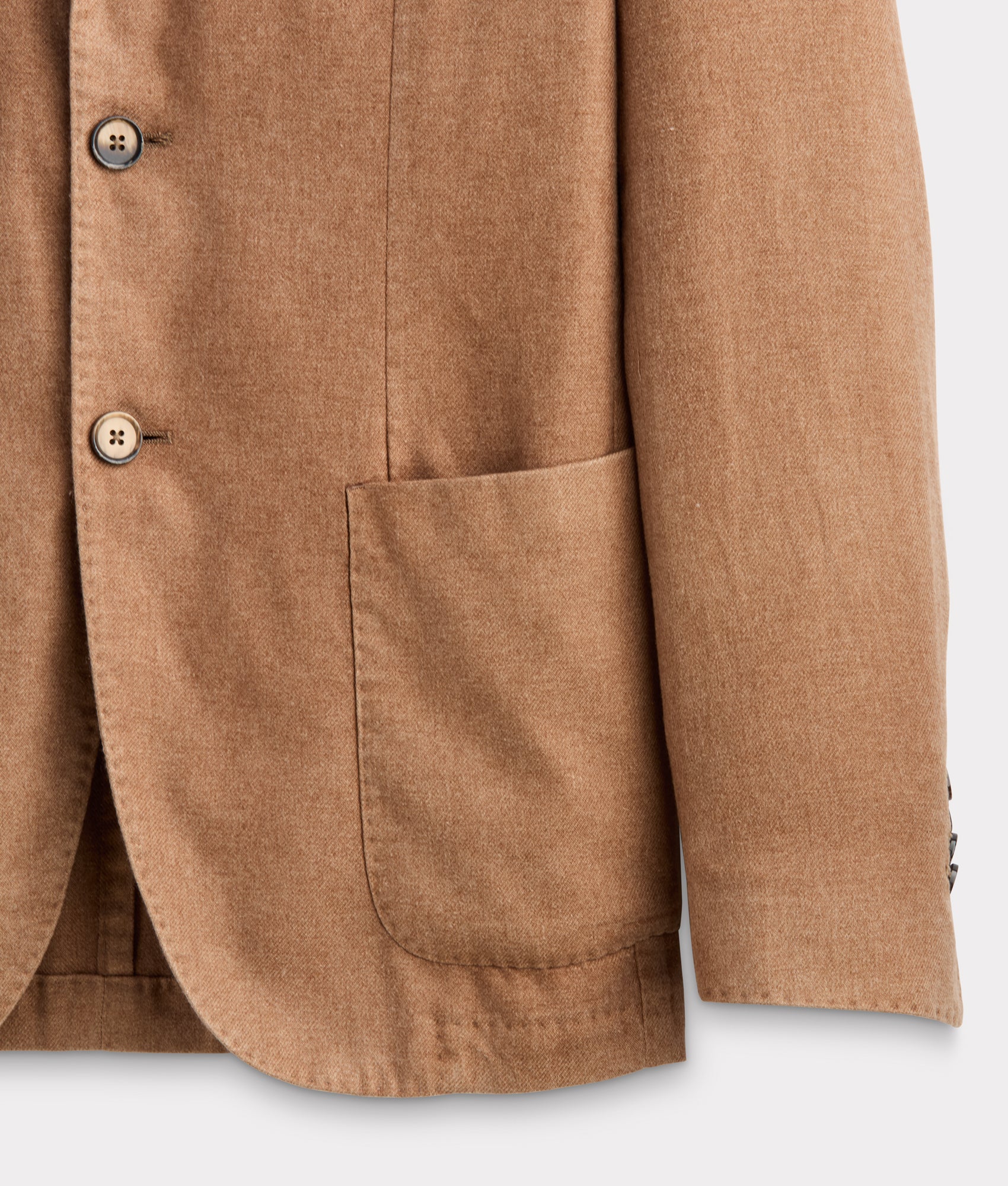 Herringbone Sport Coat - Modern Fit :: Toffee - Image 6