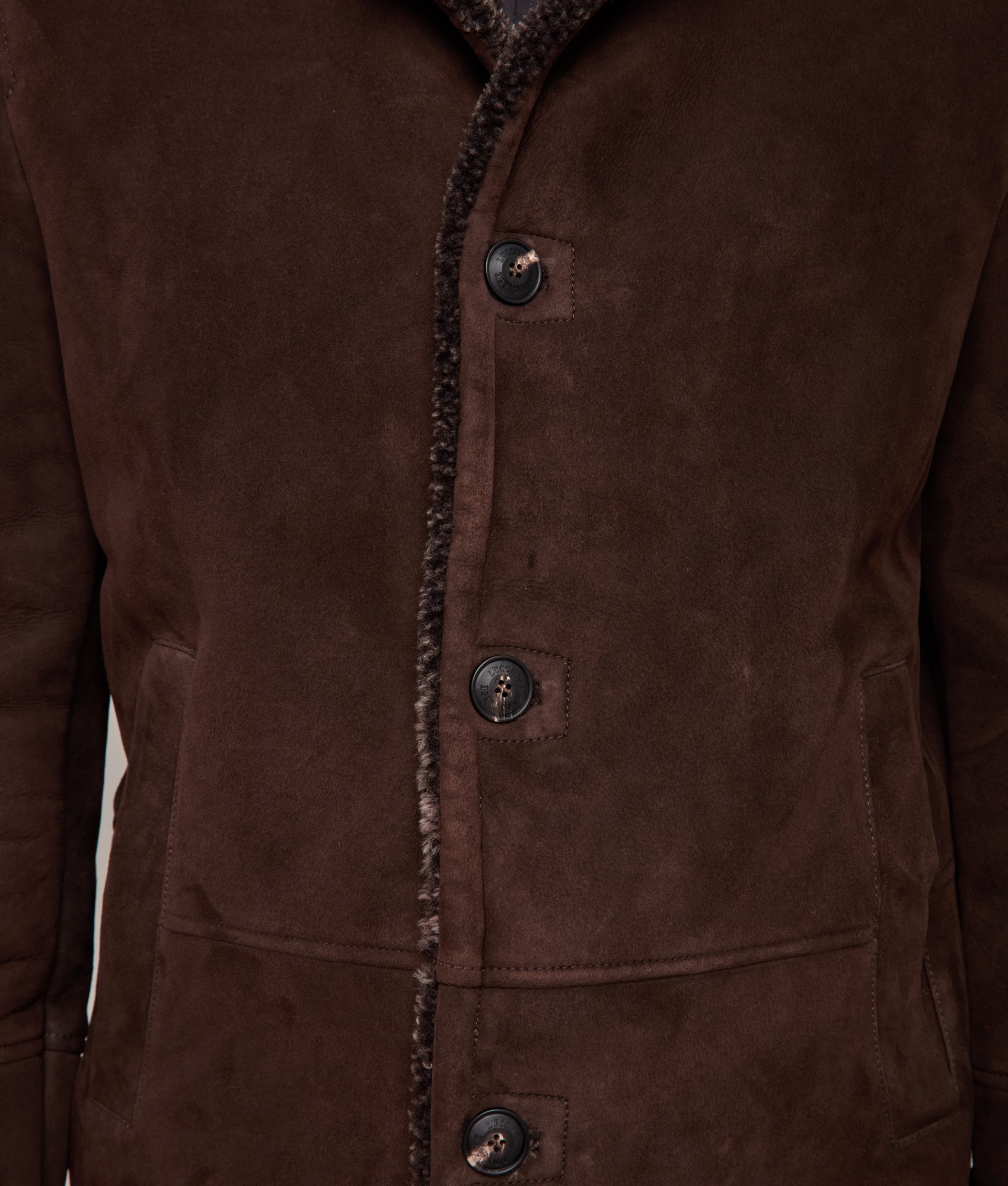 Bruce Shearling Coat :: Espresso - Image 17
