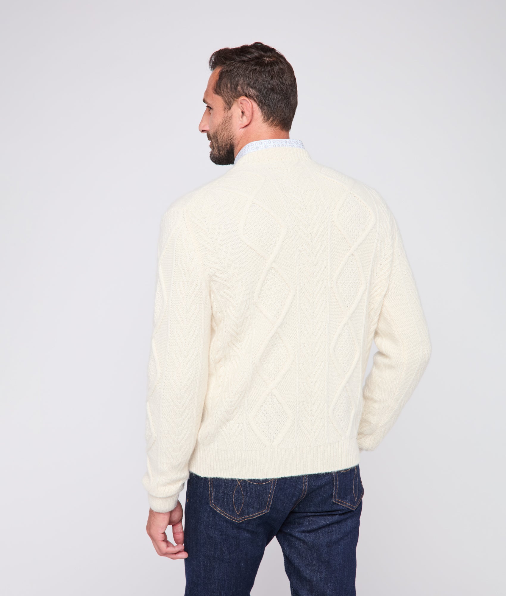 Christopher Sweater :: Winter White - Image 5