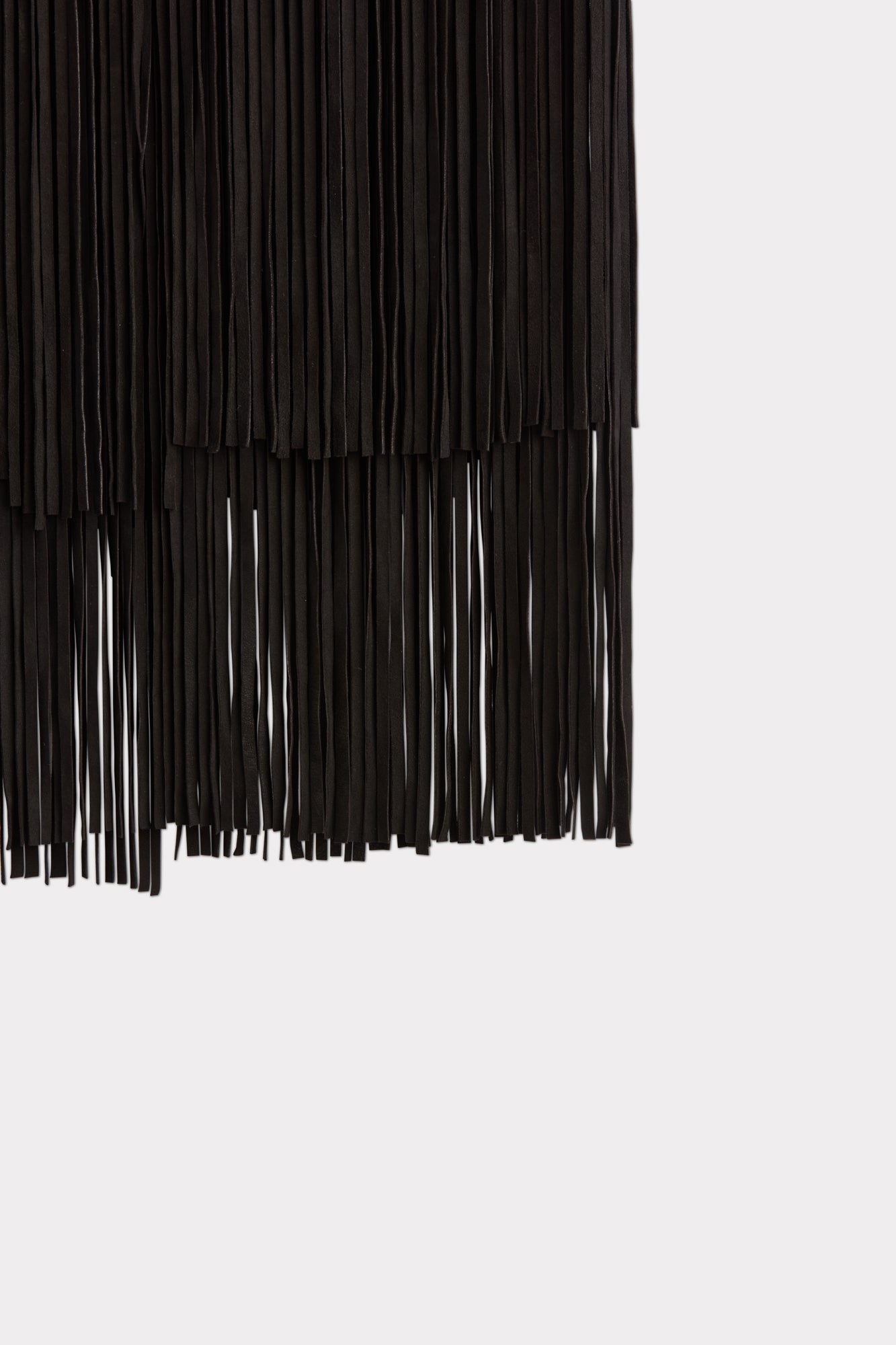 Rhiannon Fringe Skirt :: Black - Image 10
