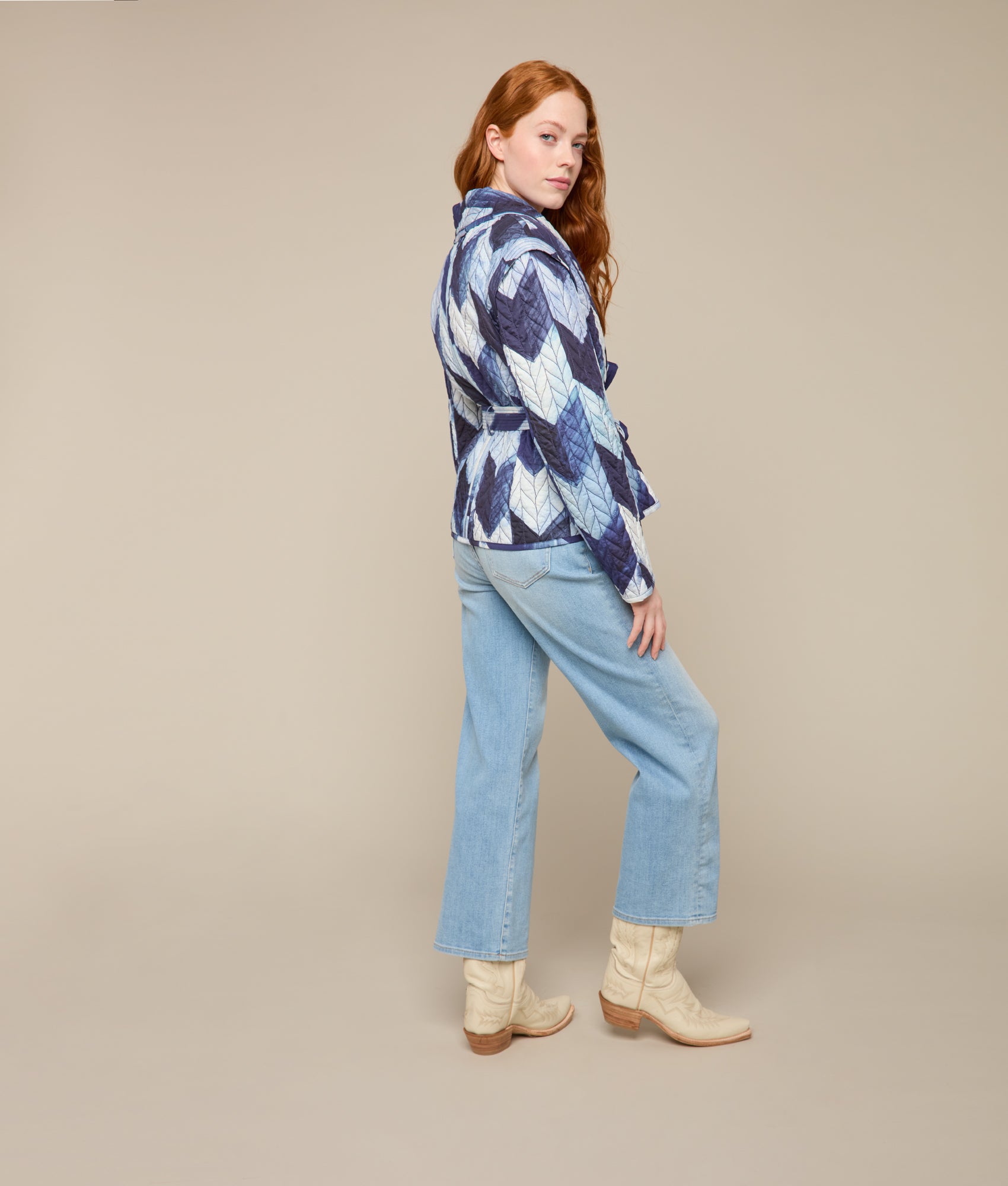 Mosaic Quilted Jacket :: Multi - Image 3