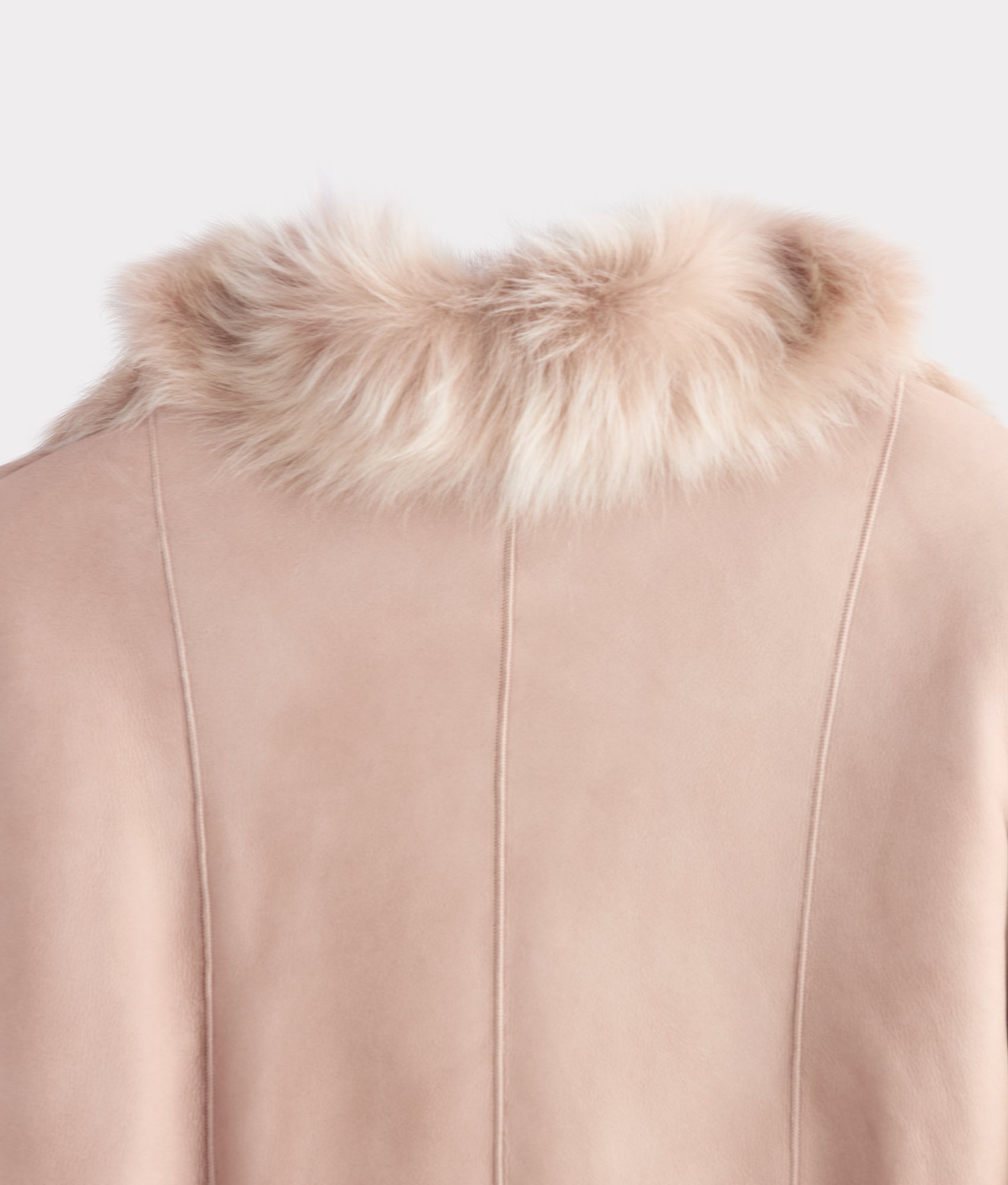 Skye Shearling Coat :: Grey - Image 15