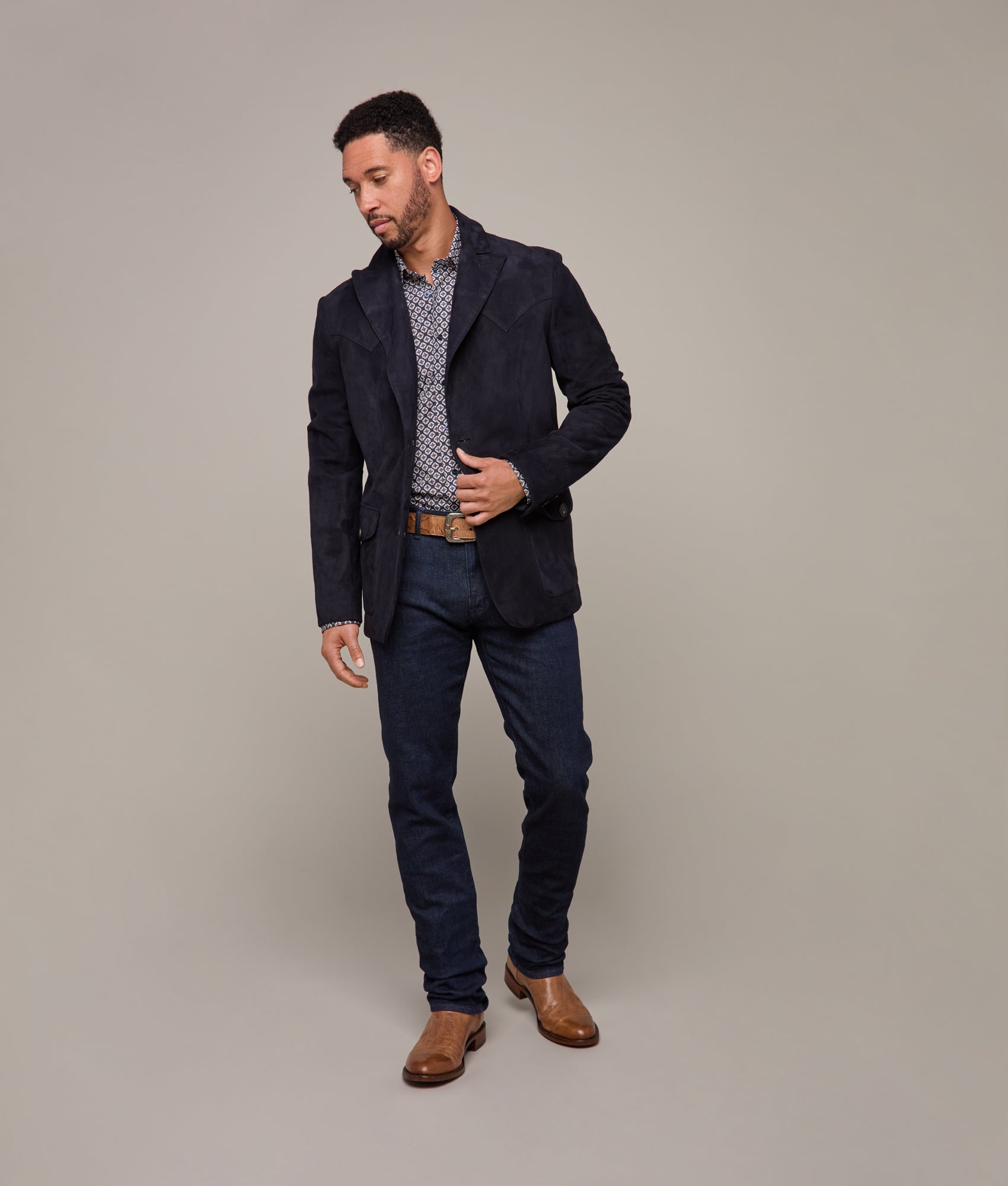 Rodeo Club Sport Coat :: Navy - Image 13