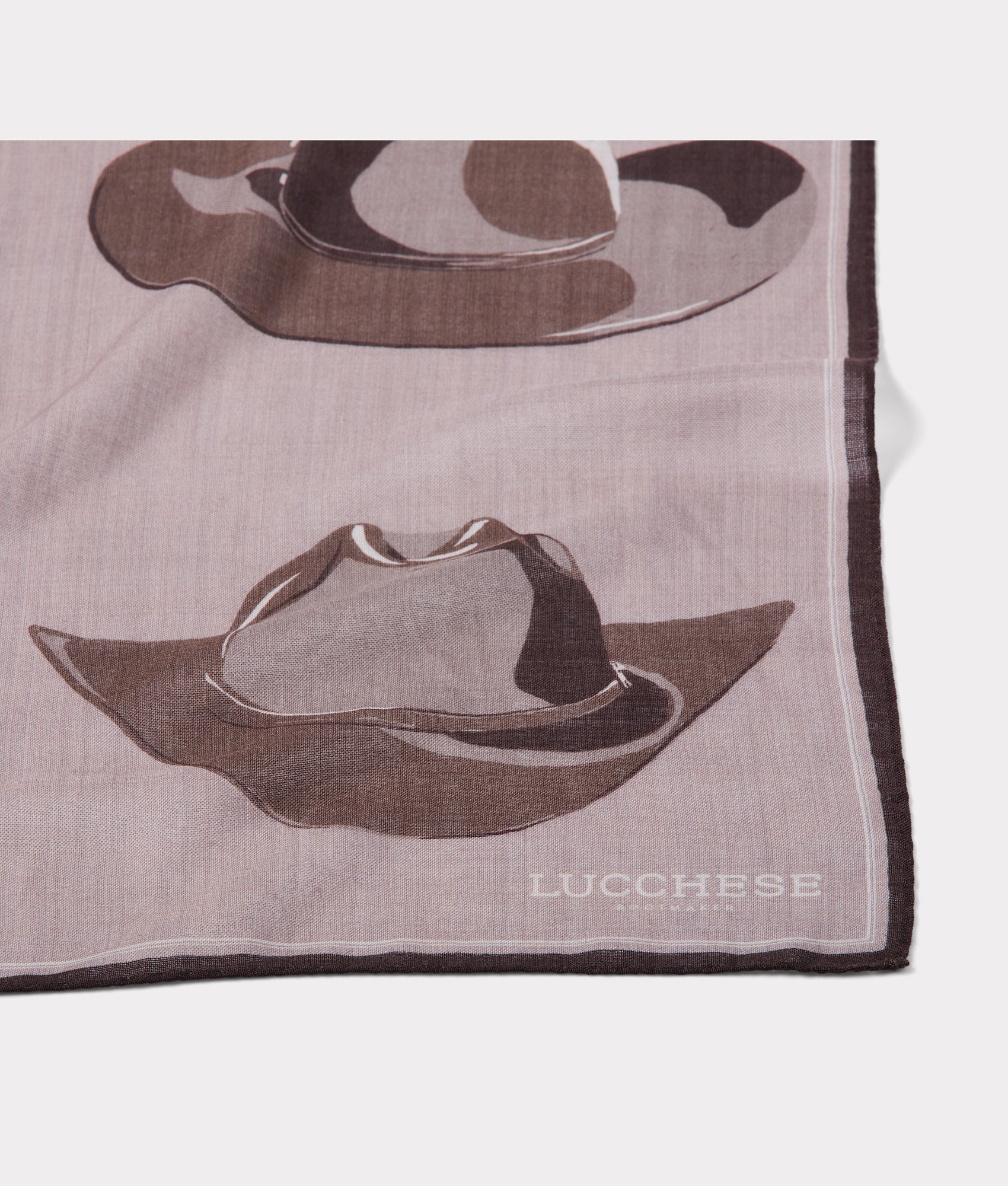 Nine-Gallon Hat Scarf :: Taupe - Image 2
