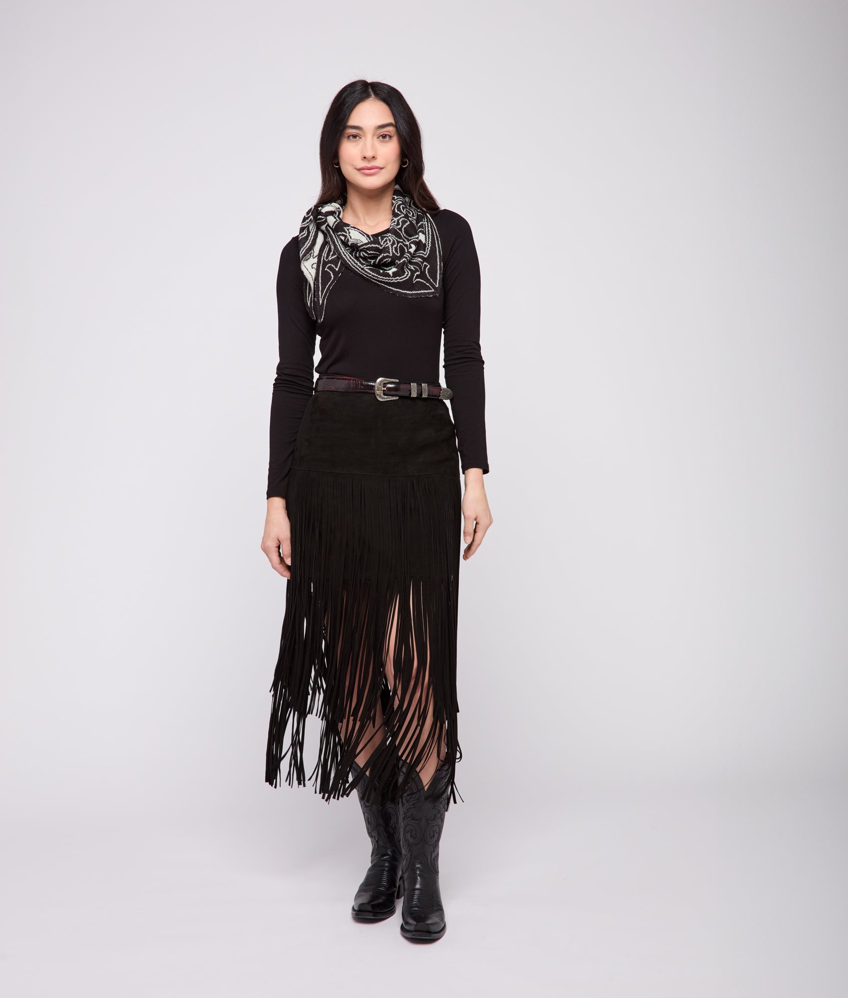 Liberty Scarf :: Black - Image 3