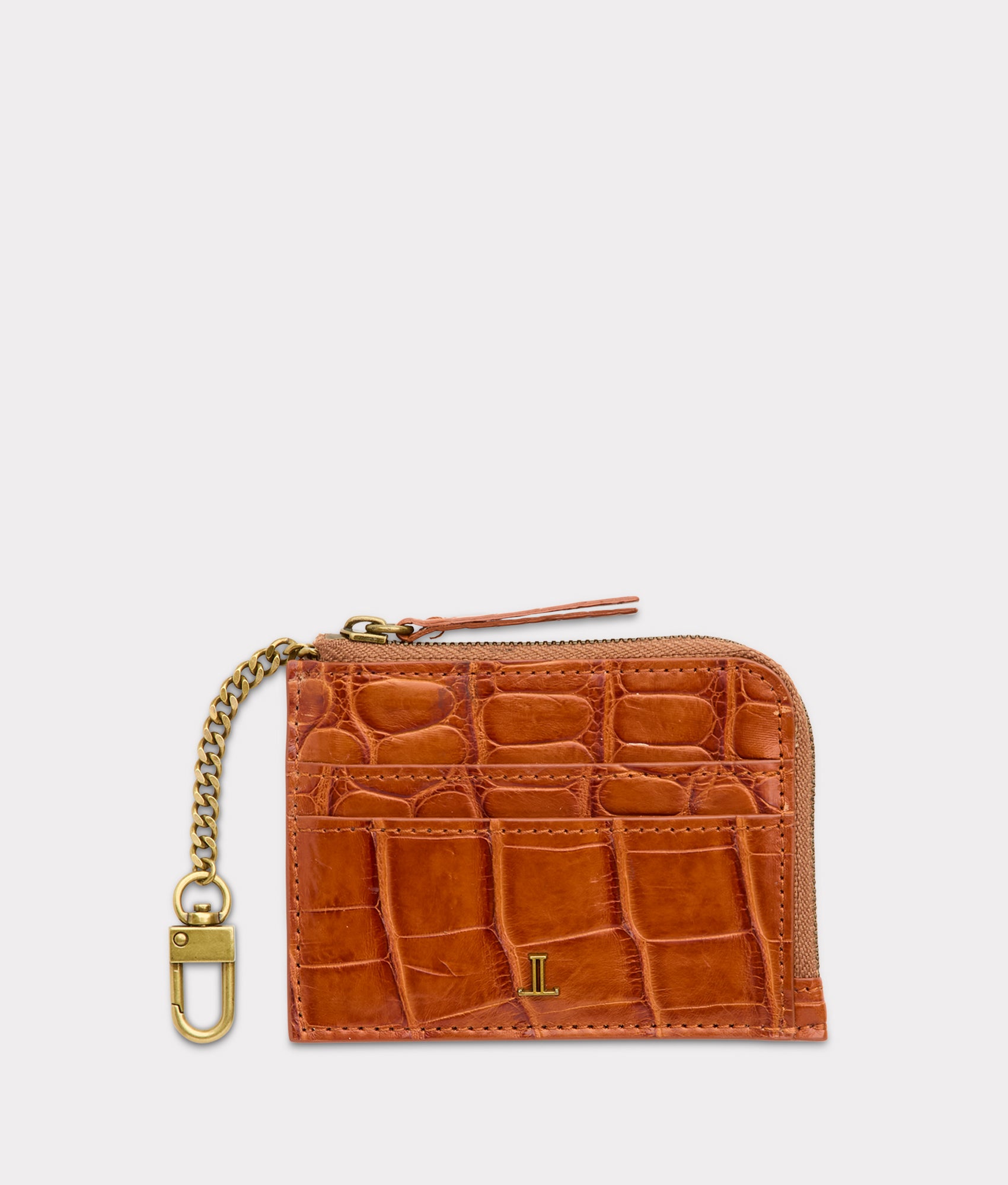 Short Exotic Wallet On A Chain :: Yellow - Image 7