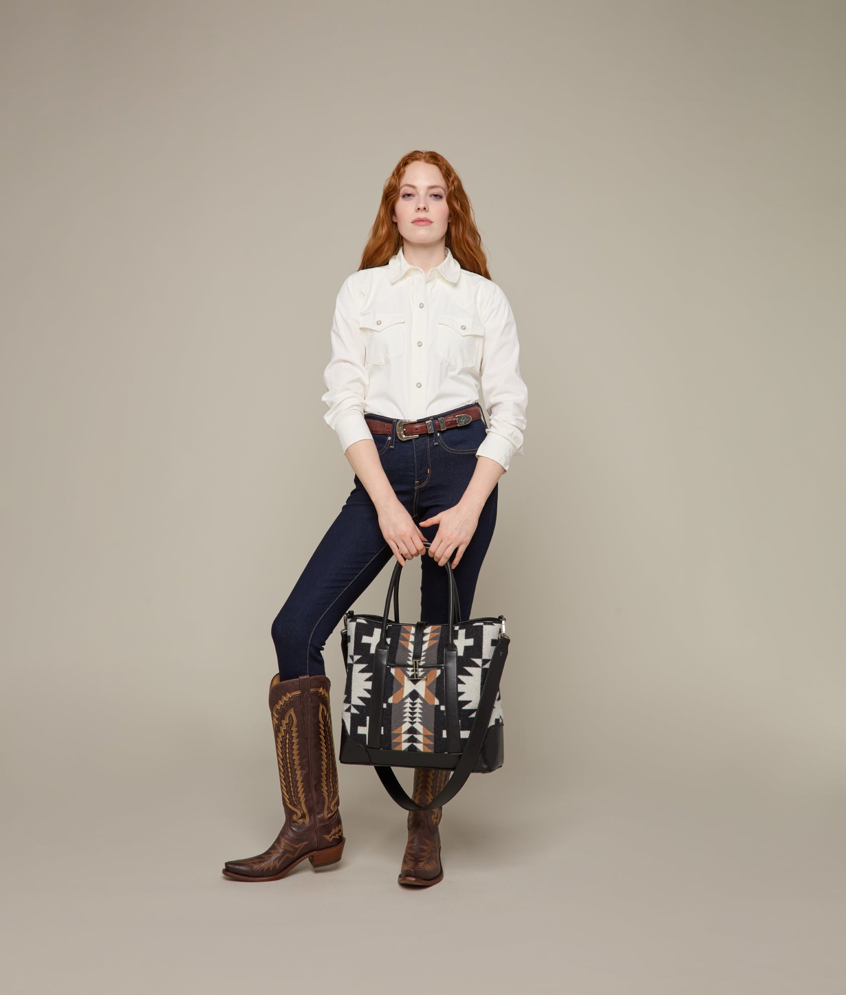 Pendleton x Lucchese Spider Rock Tote - Image 5