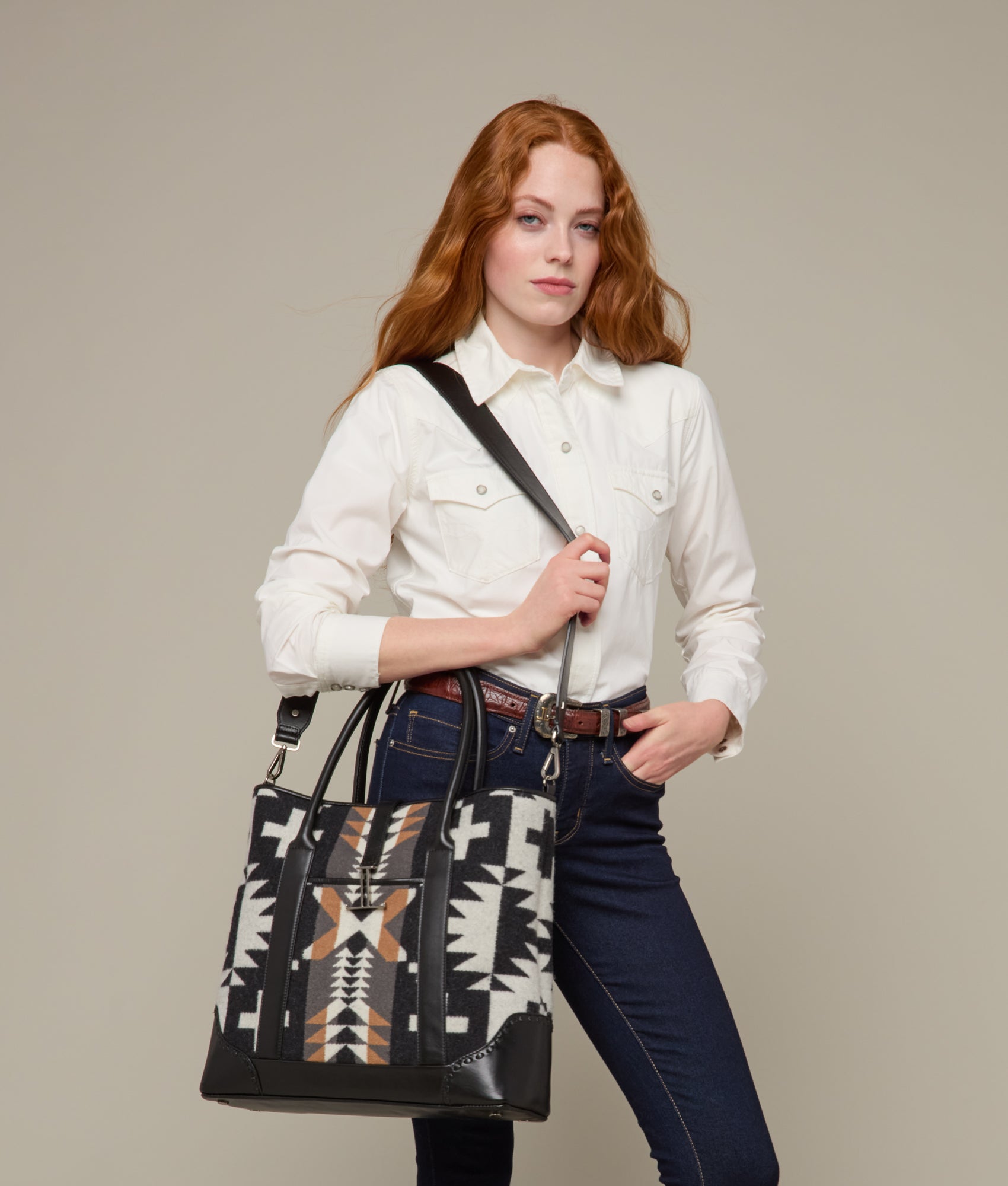 Pendleton x Lucchese Spider Rock Tote - Image 7