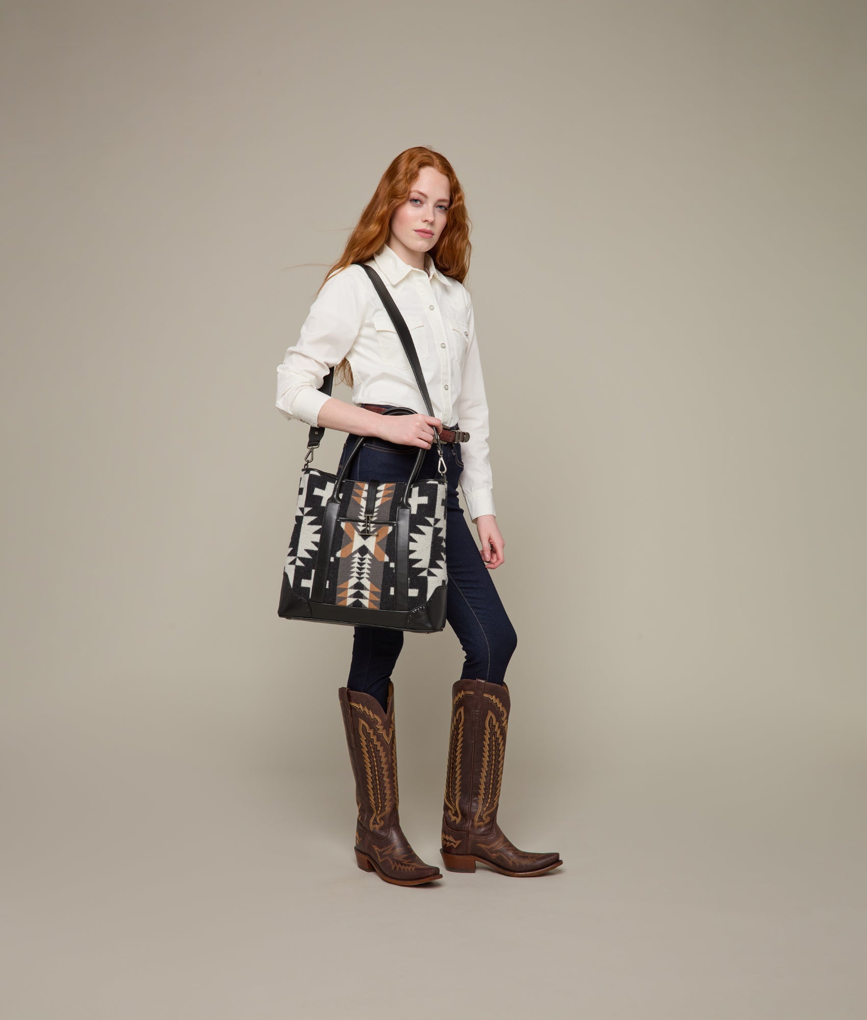 Pendleton x Lucchese Spider Rock Tote - Image 8