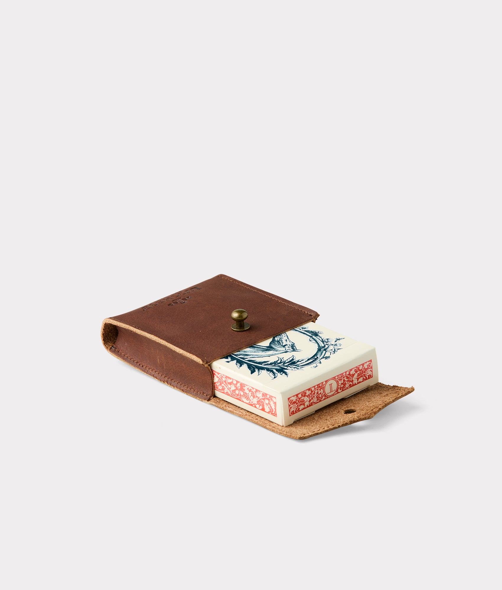 The Code Card Case :: Tan - Image 4