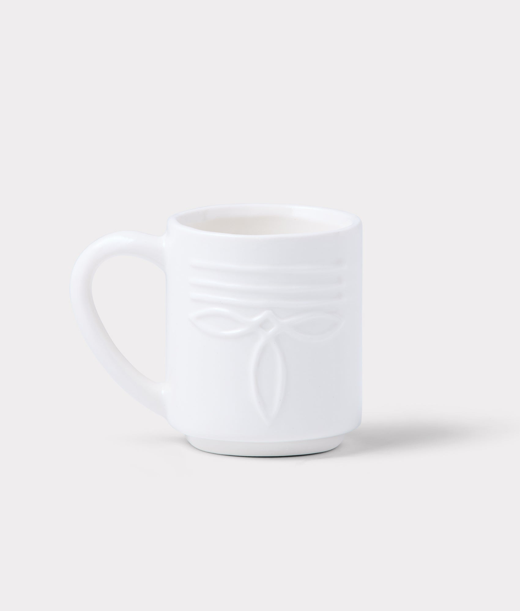Stackable Medallion Mug :: Natural