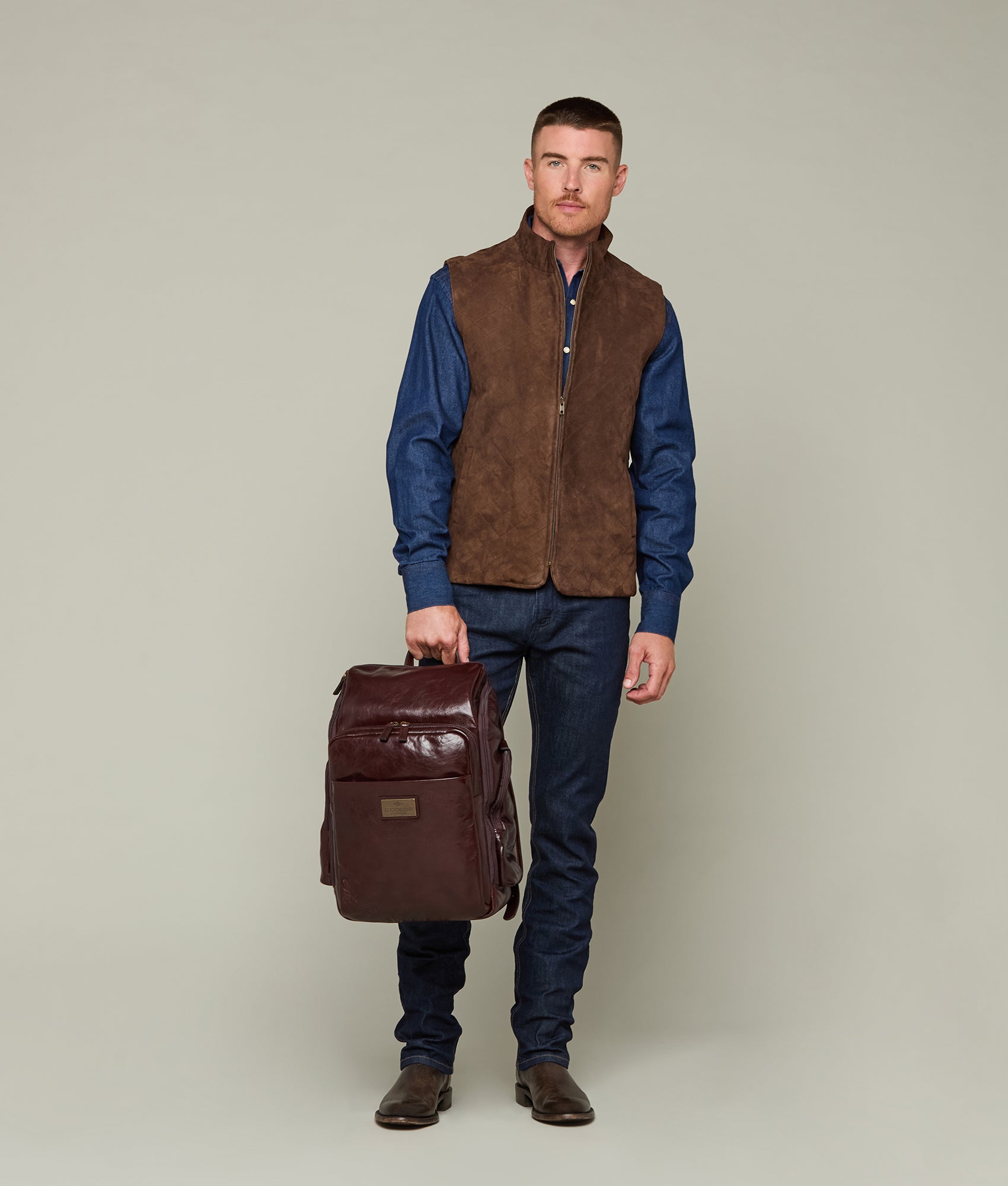 Cosimo Backpack :: Chocolate - Image 3