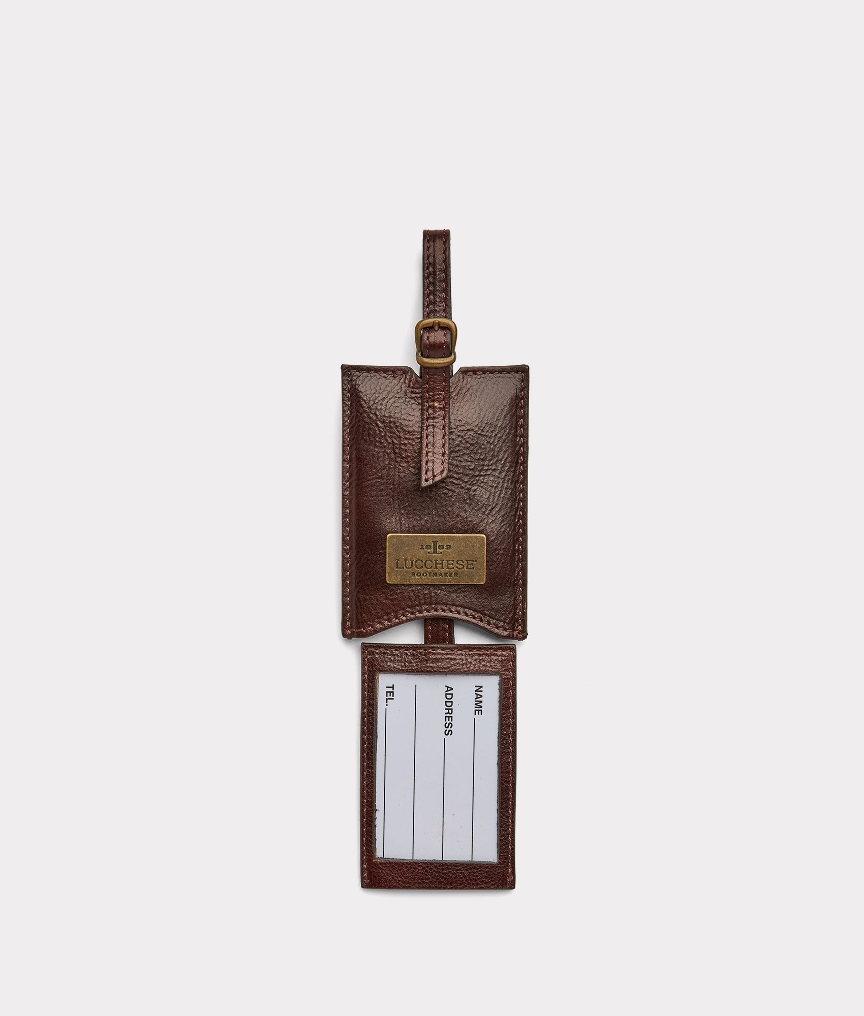 Cosimo Luggage Tag :: Chocolate - Image 2