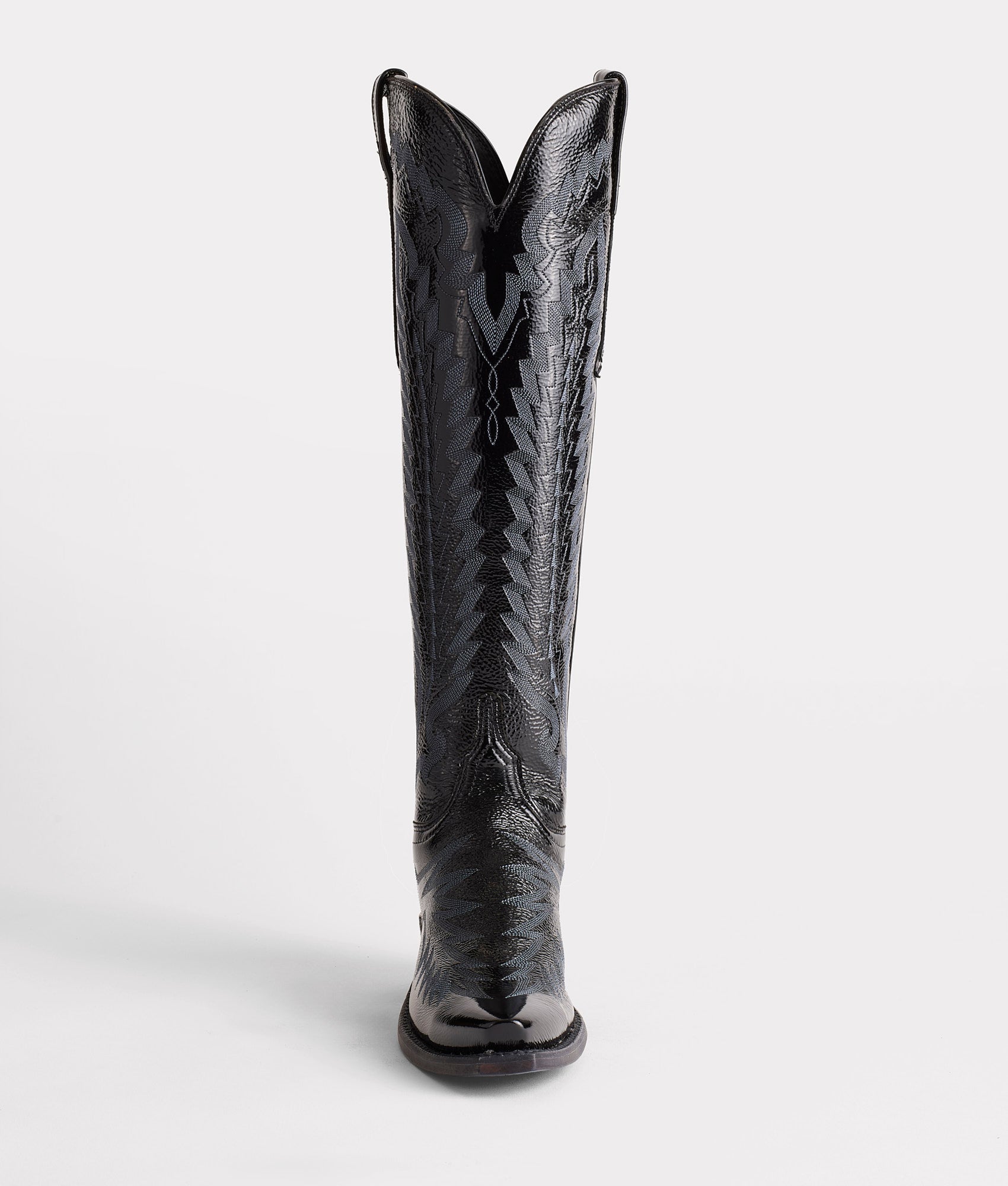 Priscilla :: Crinkle Patent Black - Image 3