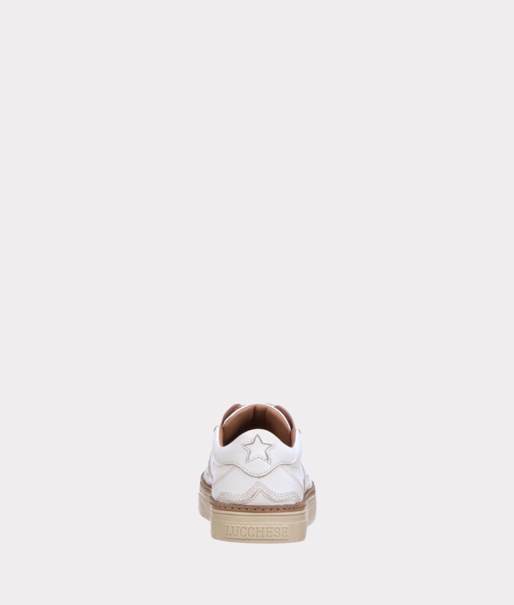 Double L Lace Up Sneakers :: White - Image 4