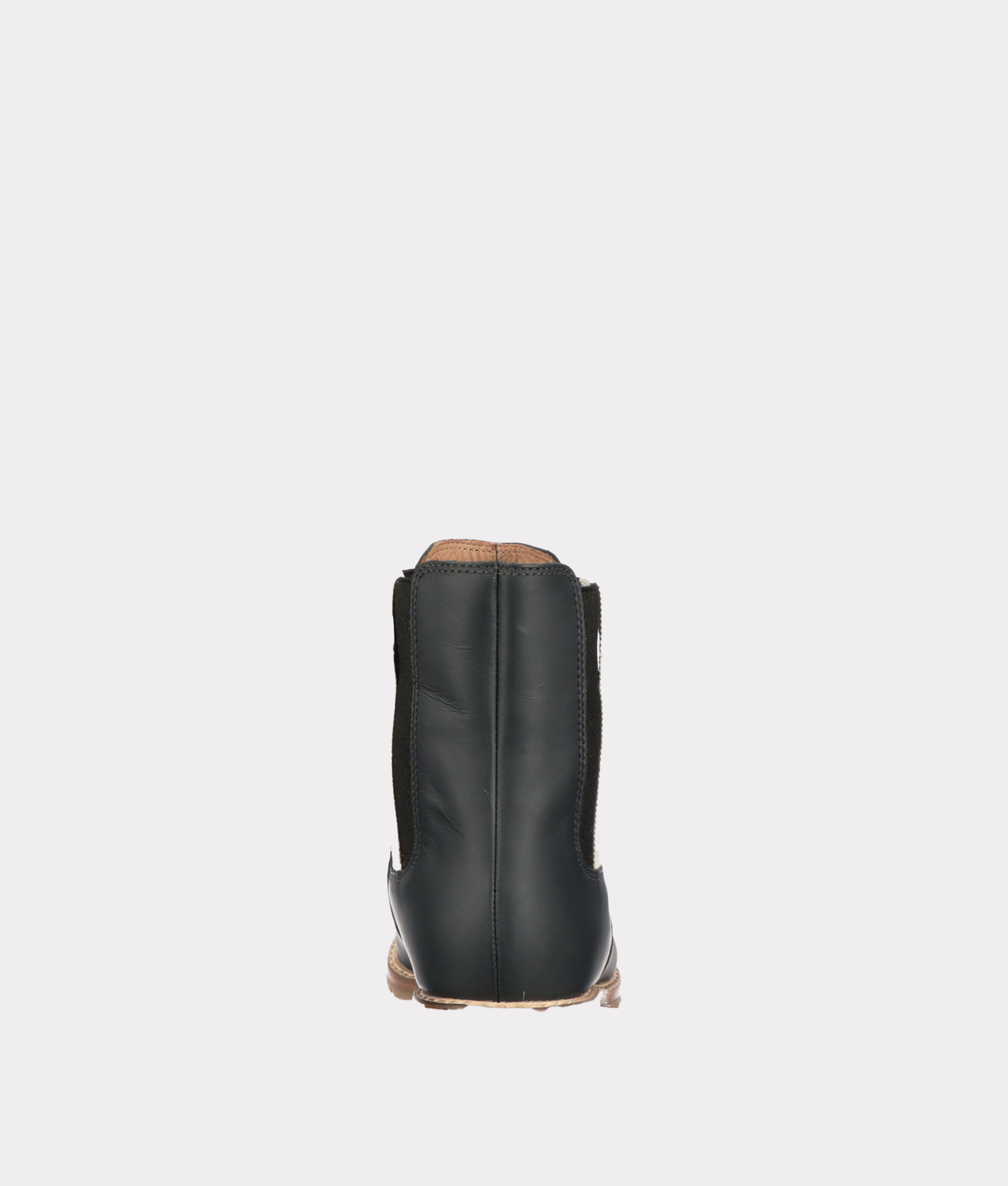 All-Weather Ladies Garden Boot :: Navy + Black - Image 4