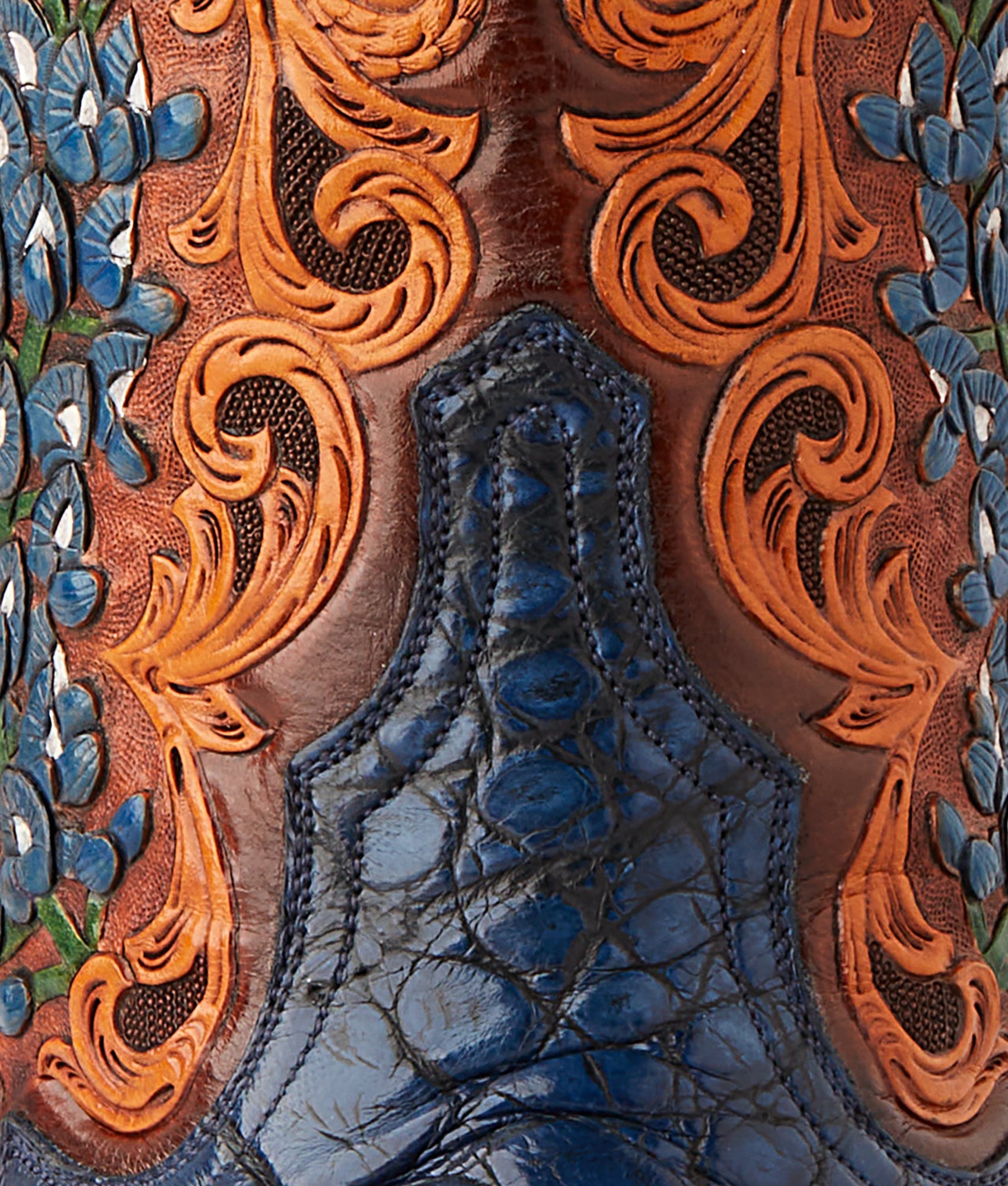 Men's Bluebonnet 140th Anniversary Boot :: Cavalry Blue - Image 13