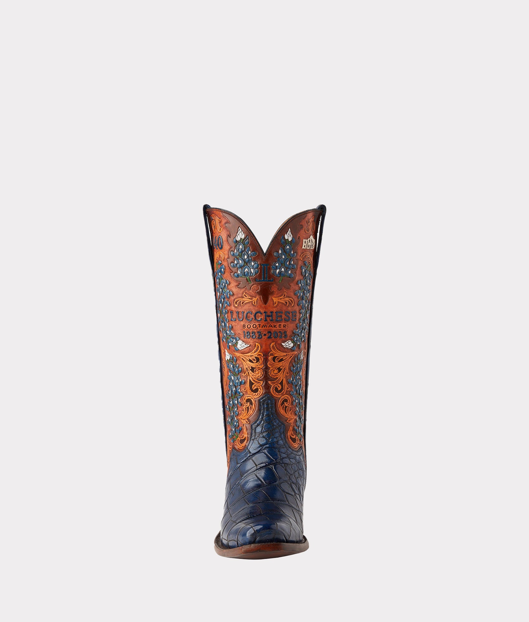 Men's Bluebonnet 140th Anniversary Boot :: Cavalry Blue - Image 2