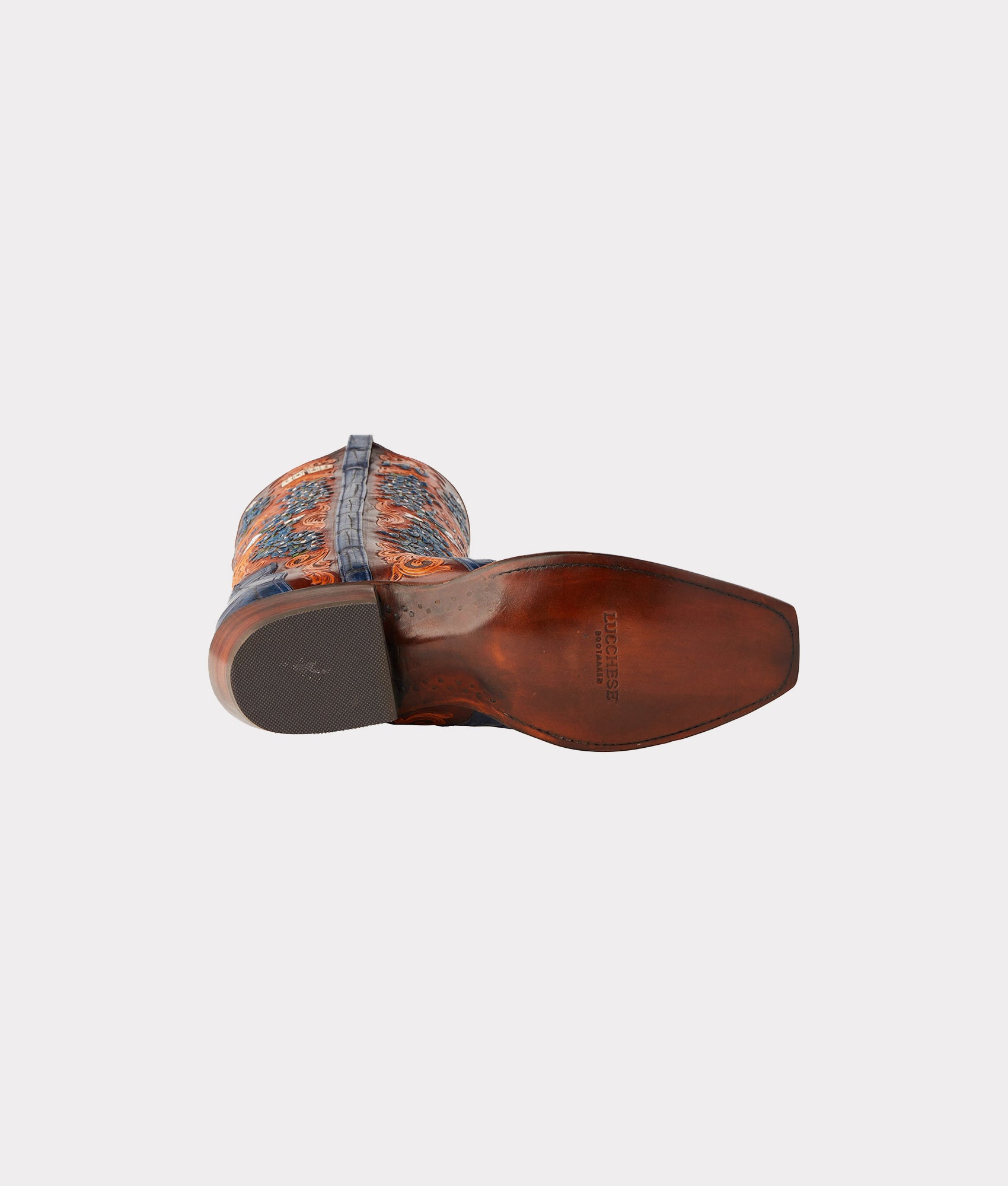 Men's Bluebonnet 140th Anniversary Boot :: Cavalry Blue - Image 6