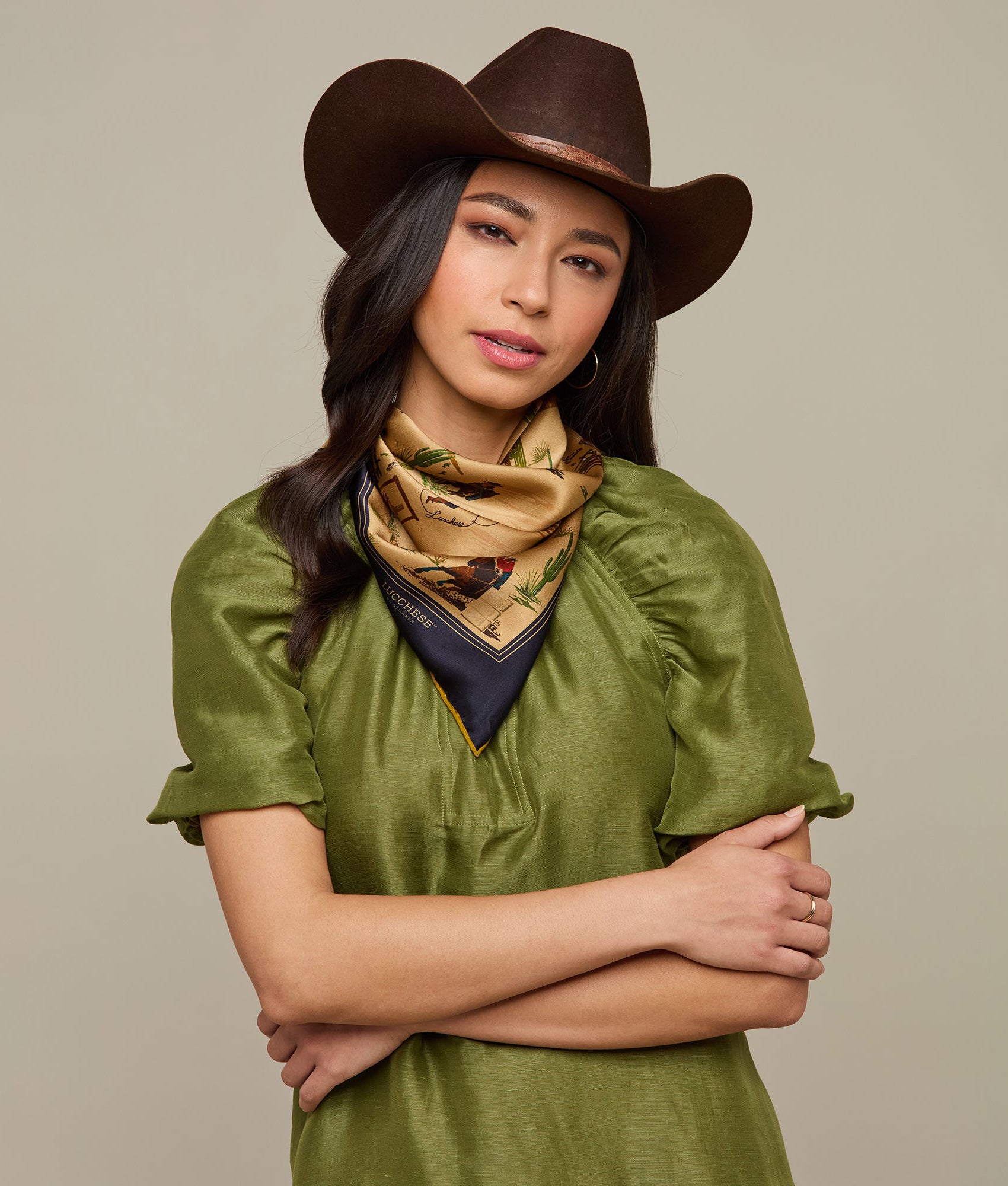 Frontier Scarf :: Navy - Image 3