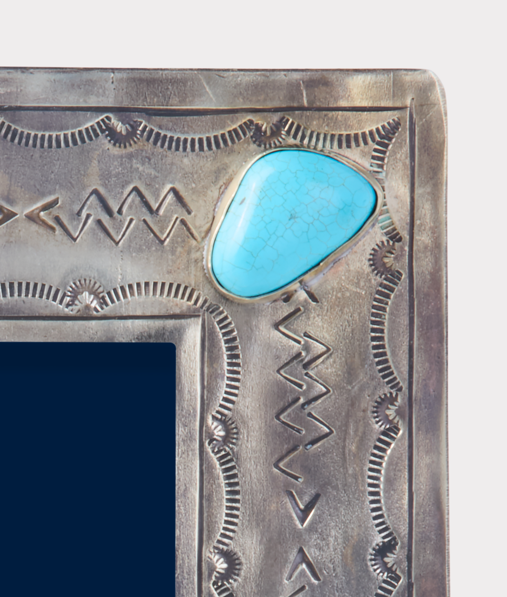 4 X 6 Southwestern Frame :: Silver - Image 2