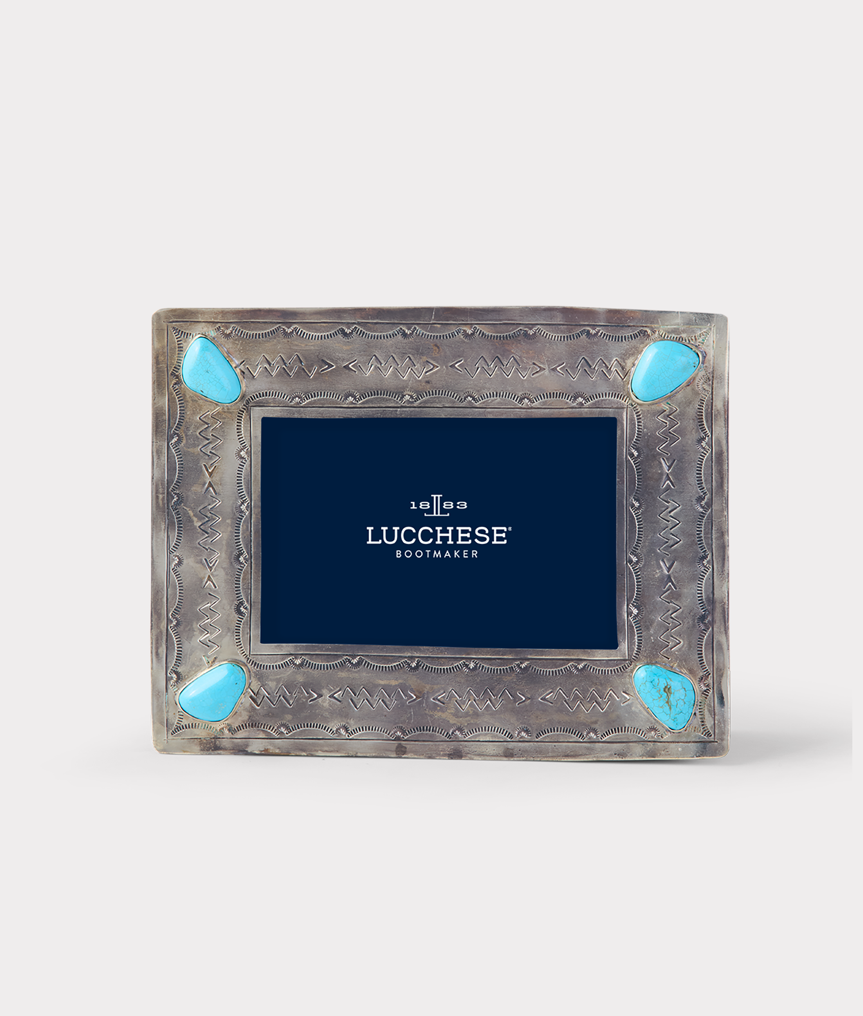 4 X 6 Southwestern Frame :: Silver - Image 3